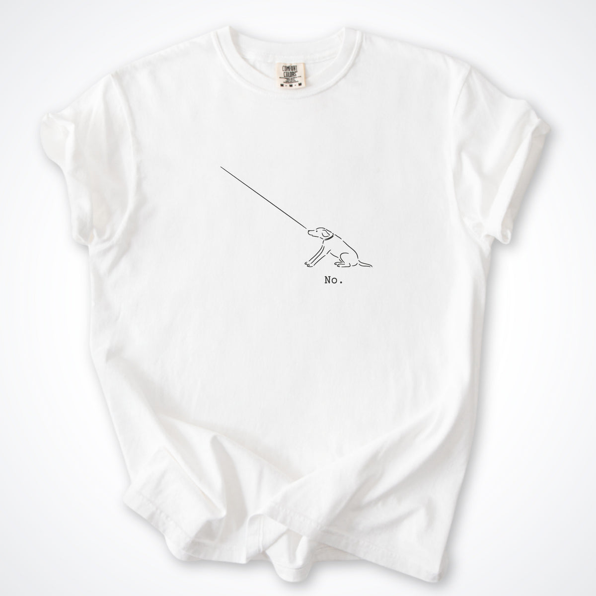 The Dog Says No Premium T-Shirt