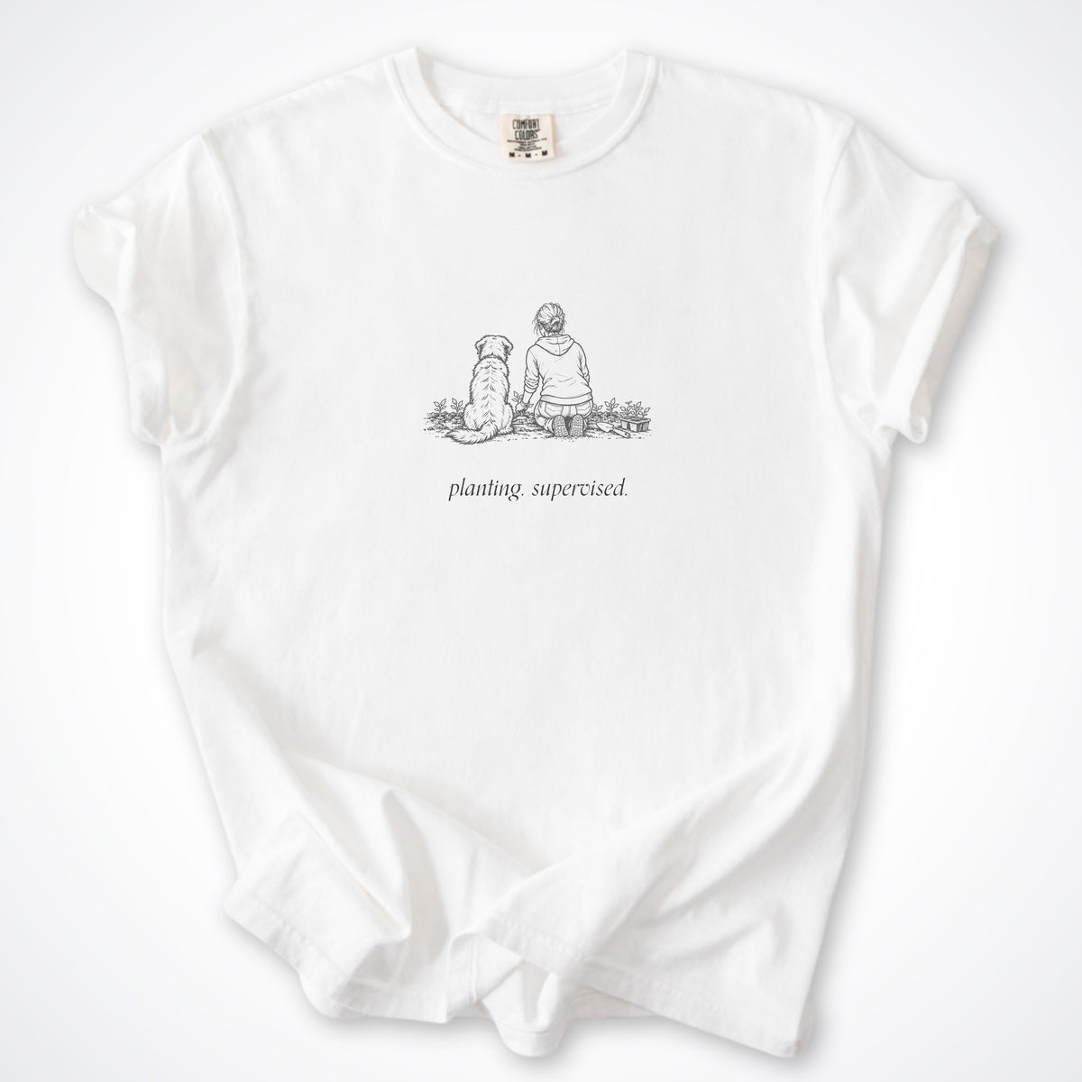 Planting. Supervised. Premium T-Shirt