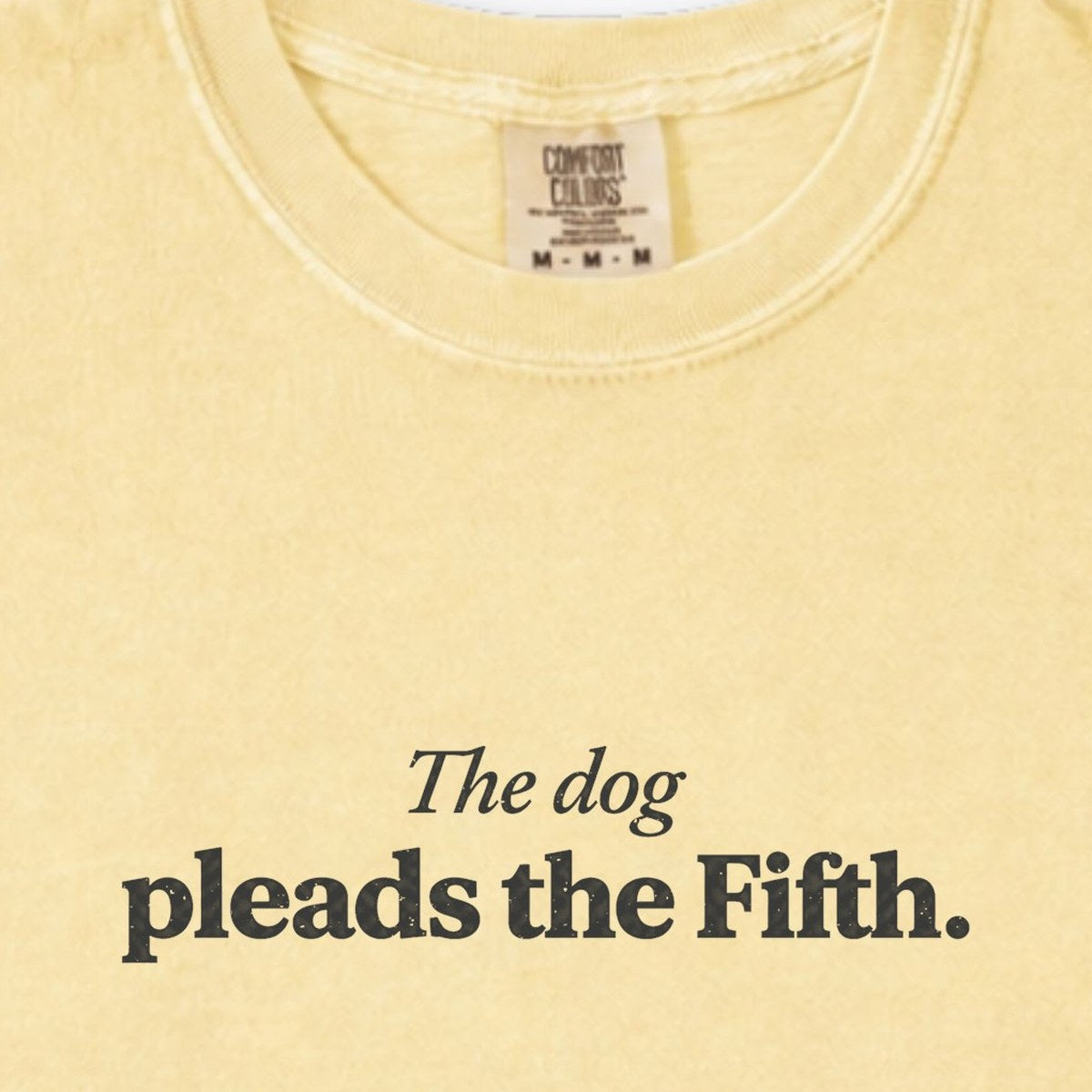 The Dog Pleads The Fifth Premium T-Shirt