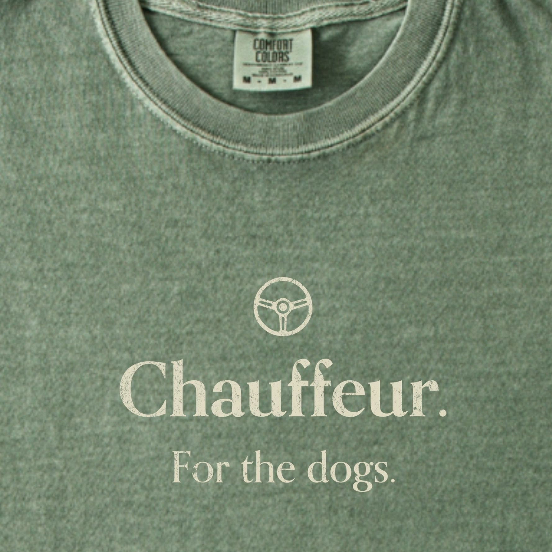 Chauffeur. For the Dogs. Premium T-Shirt