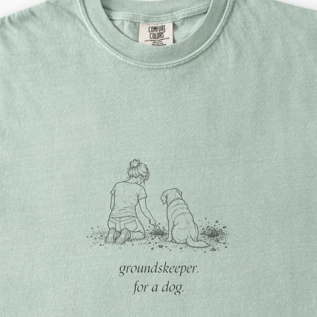 Groundskeeper. For A Dog. Sketch Premium T-Shirt