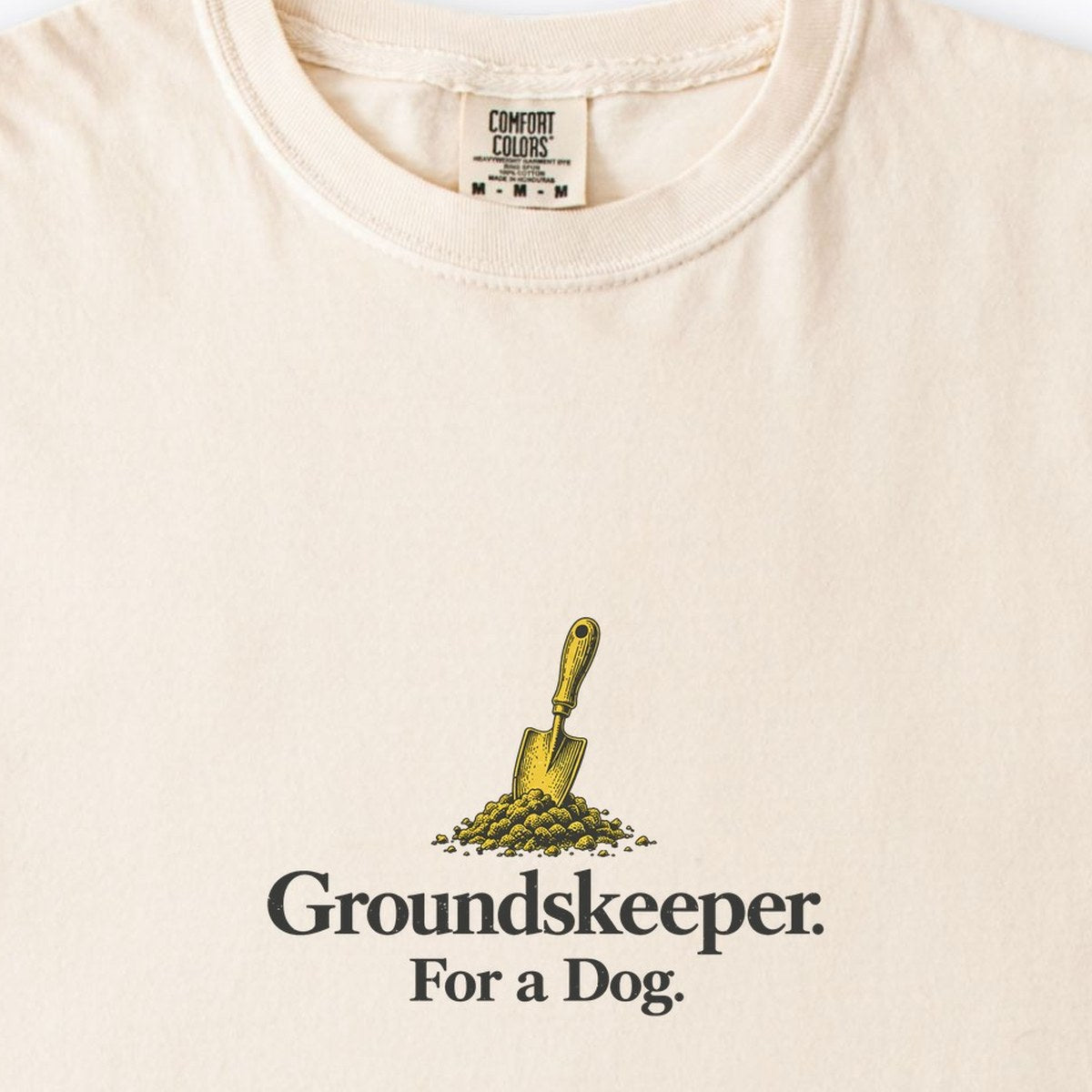 Groundskeeper. For A Dog. Trowel Premium T-Shirt