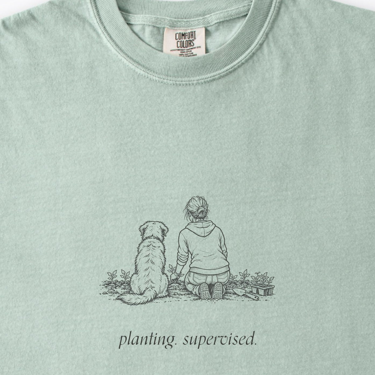 Planting. Supervised. Premium T-Shirt