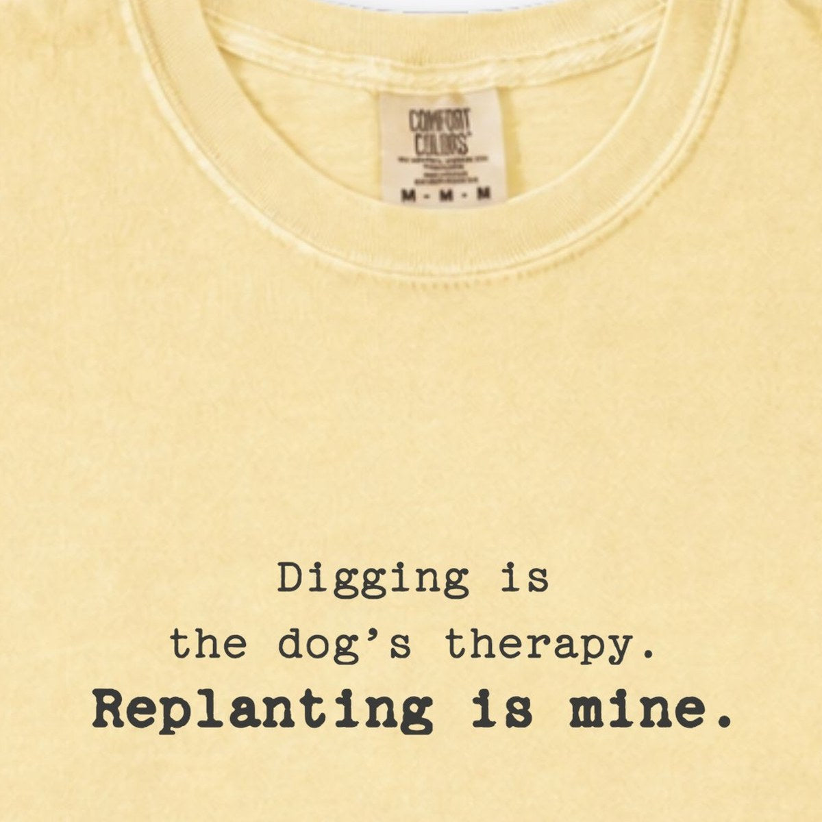 Digging Is The Dog's Therapy Premium T-Shirt