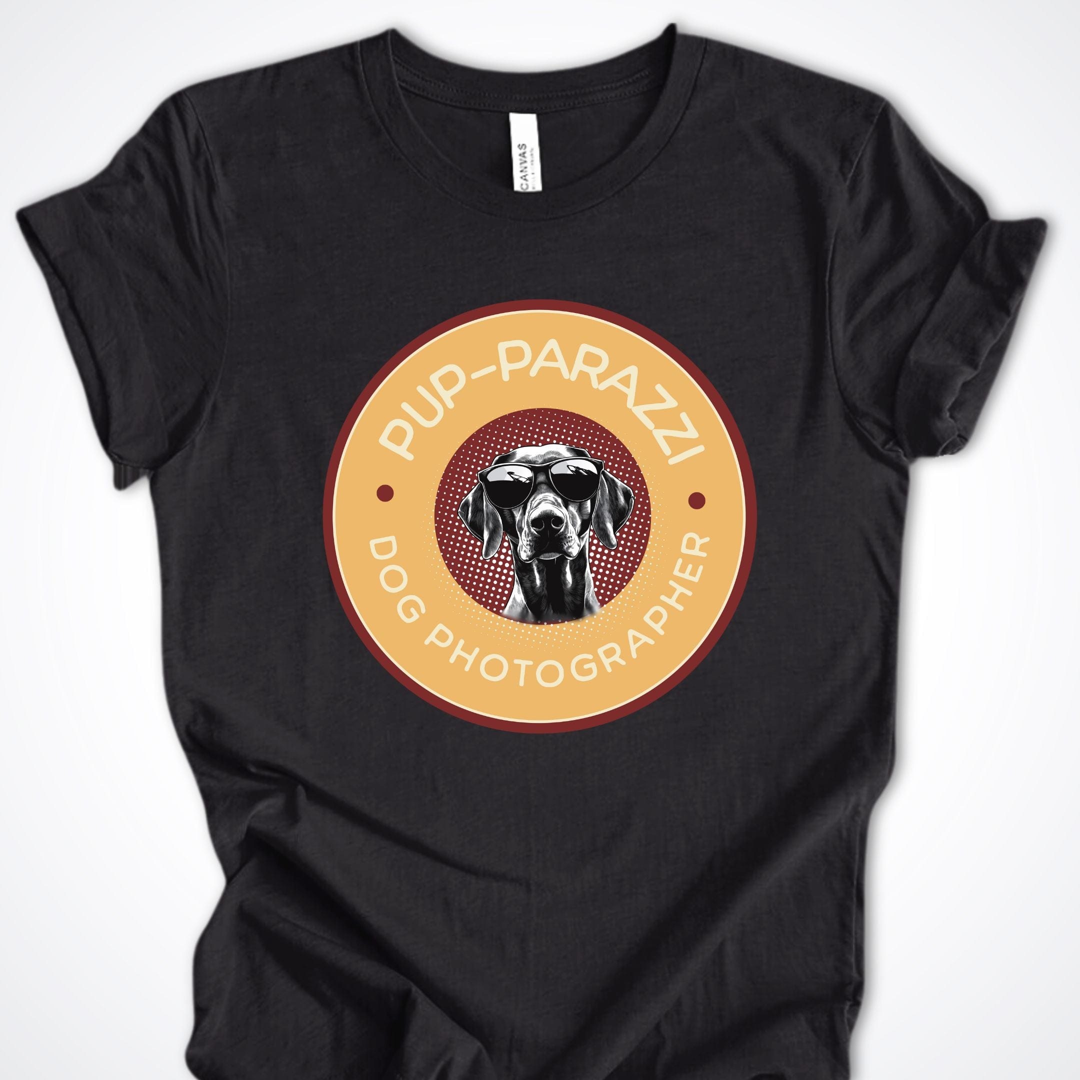 T-Shirt Black Heather / S Pup-parazzi German Shorthair Pointer Premium Unisex T-Shirt ReallyintoDogs