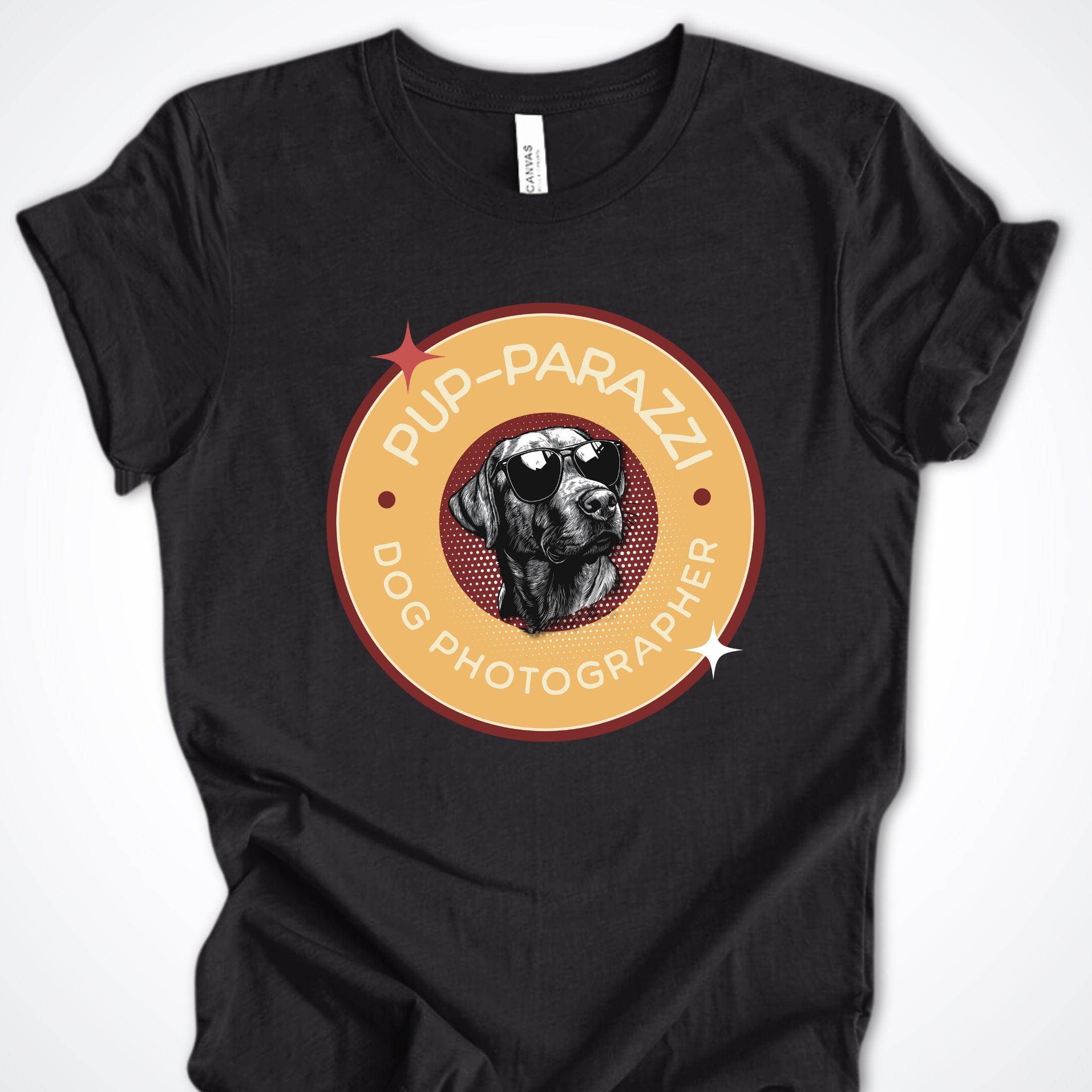 T-Shirt Black Heather / S Pup-parazzi Labrador Premium Unisex T-Shirt ReallyintoDogs