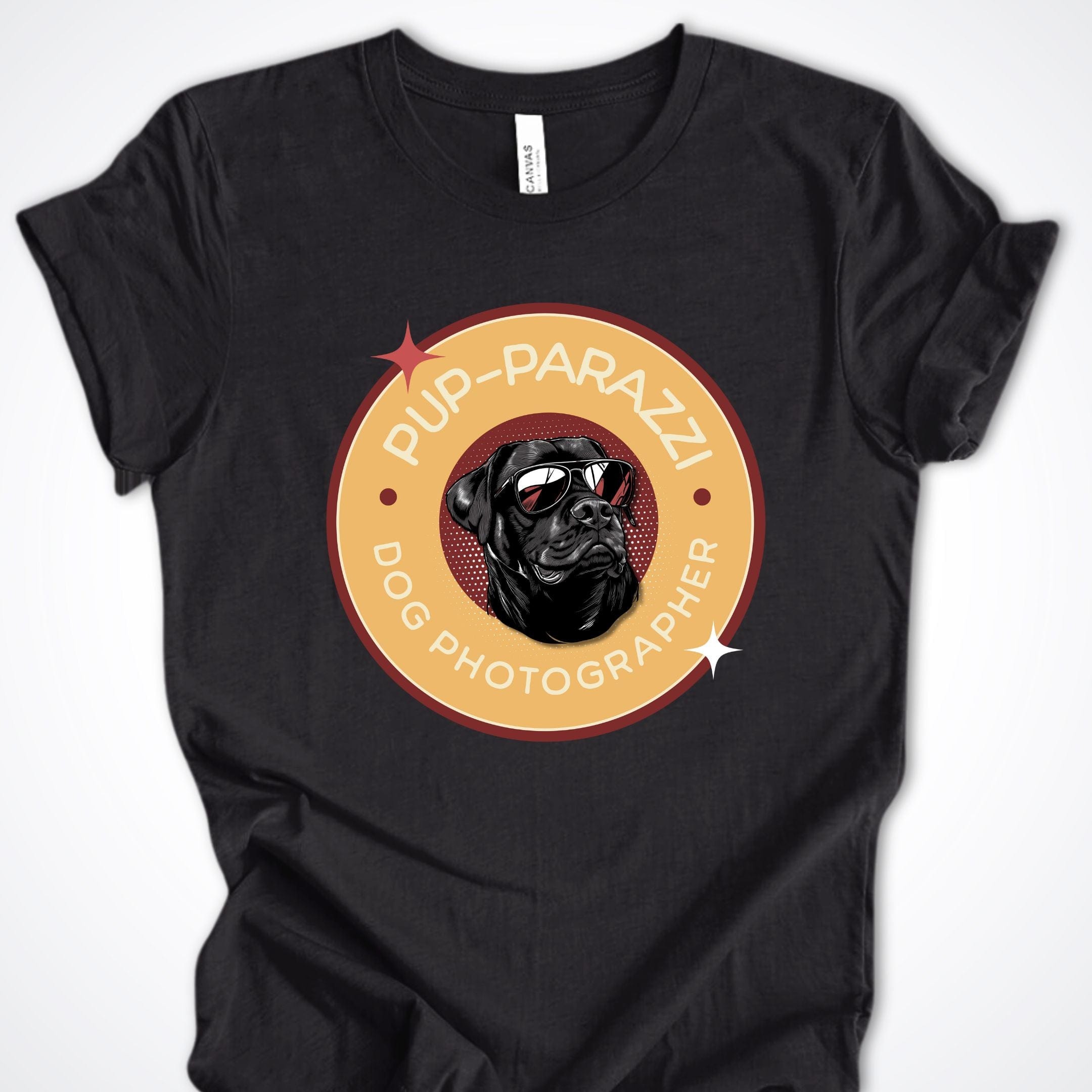 T-Shirt Black Heather / S Pup-parazzi Rottweiler Premium Unisex T-Shirt ReallyintoDogs