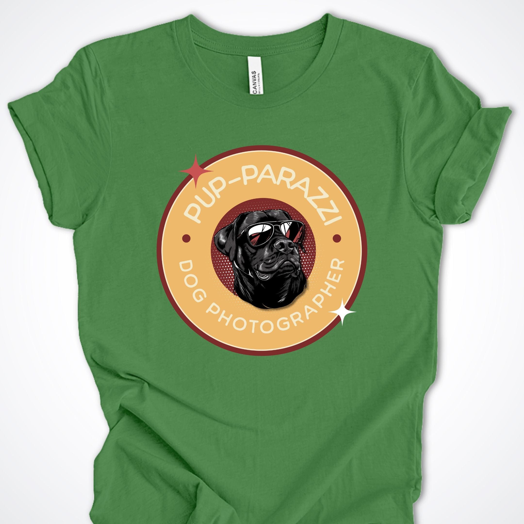 T-Shirt Leaf / S Pup-parazzi Rottweiler Premium Unisex T-Shirt ReallyintoDogs