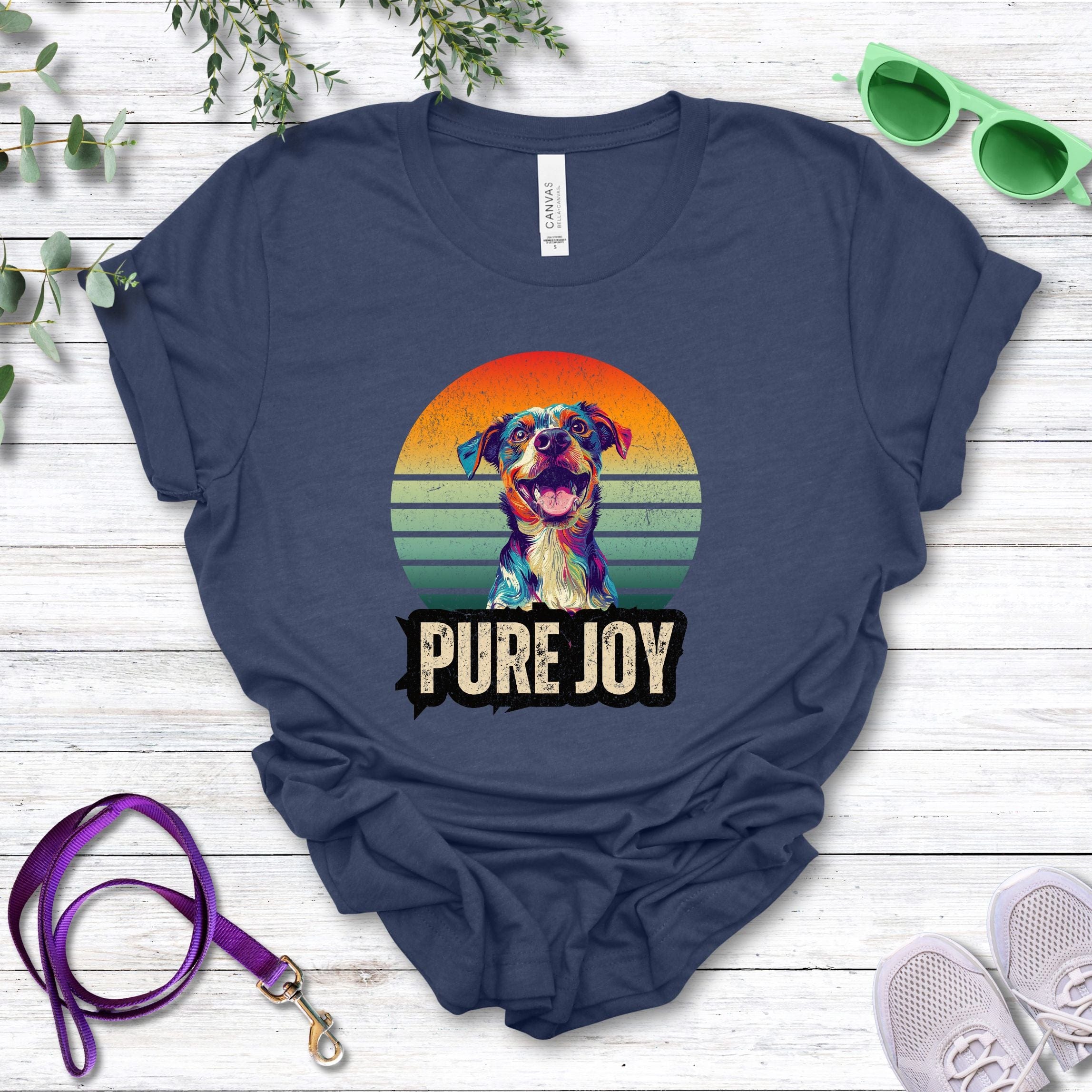 T-Shirt Heather Navy / S Pure Joy Premium Unisex T-Shirt --reallyintothat