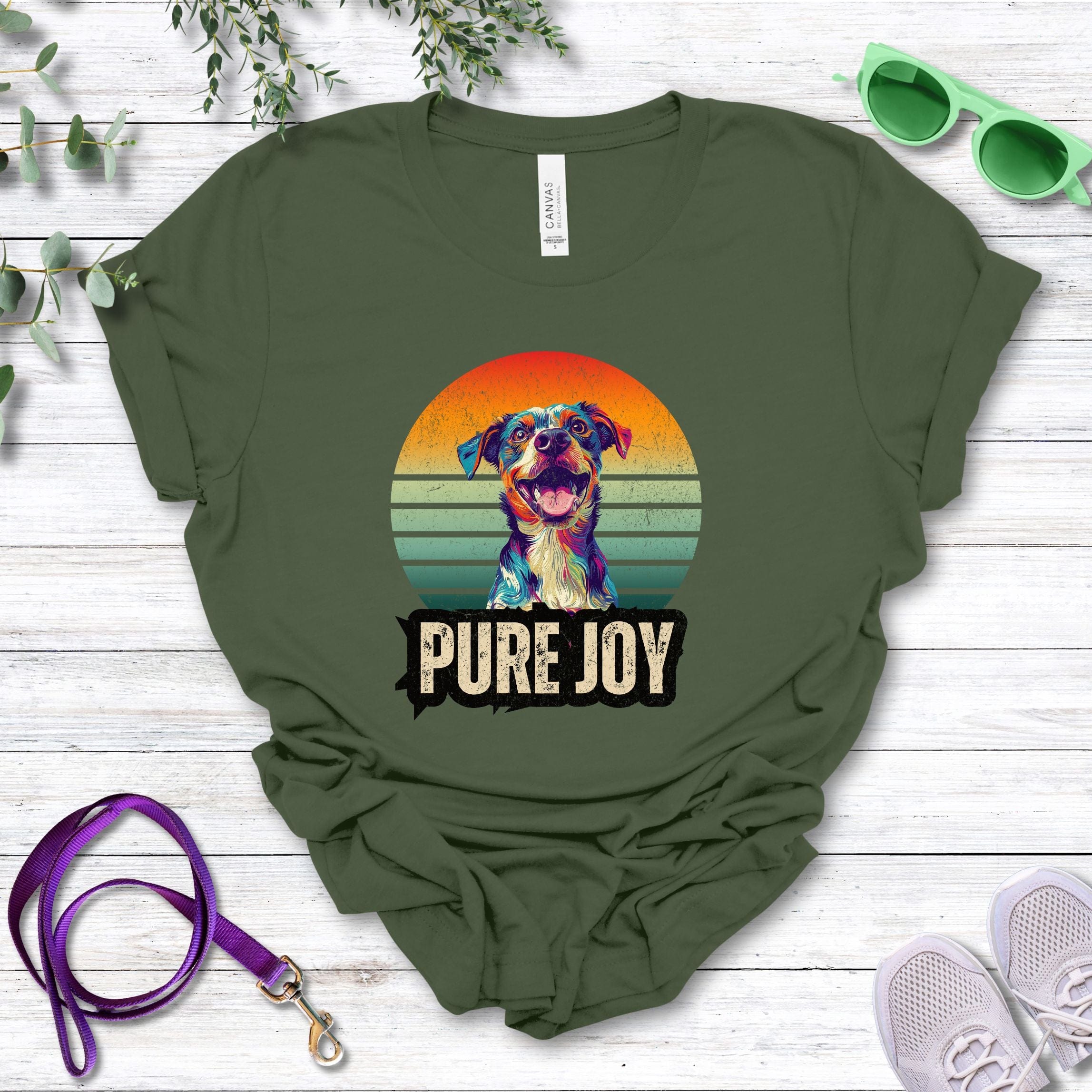 T-Shirt Military Green / S Pure Joy Premium Unisex T-Shirt --reallyintothat