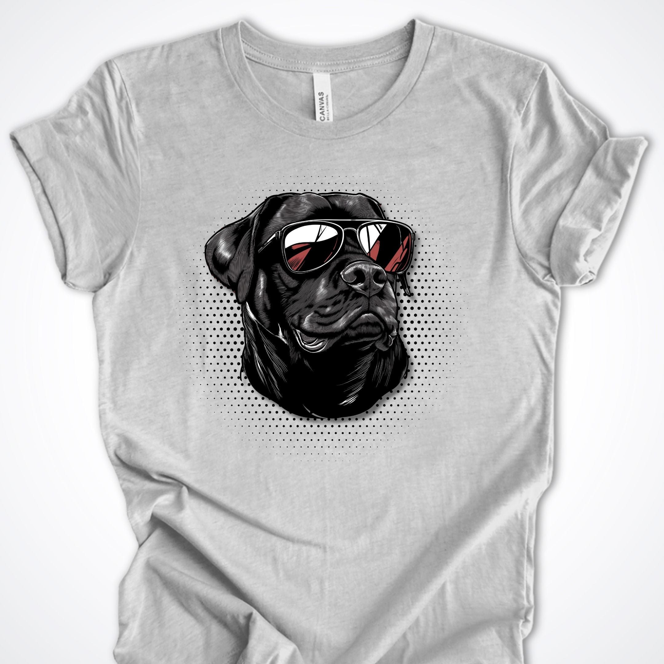 T-Shirt Athletic Heather / S Rottweiler Top Dog Premium Unisex T-Shirt ReallyintoDogs