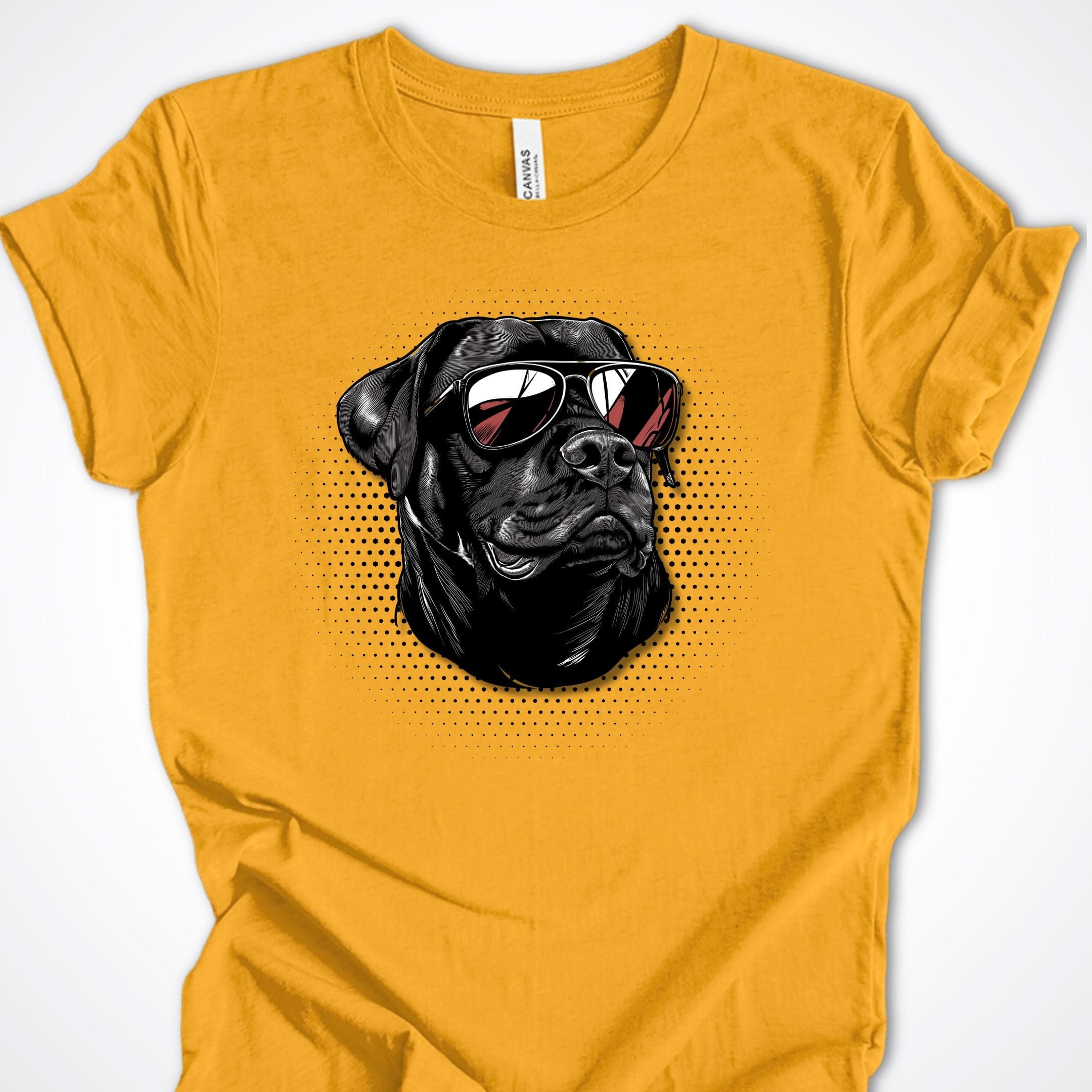 T-Shirt Gold / S Rottweiler Top Dog Premium Unisex T-Shirt ReallyintoDogs