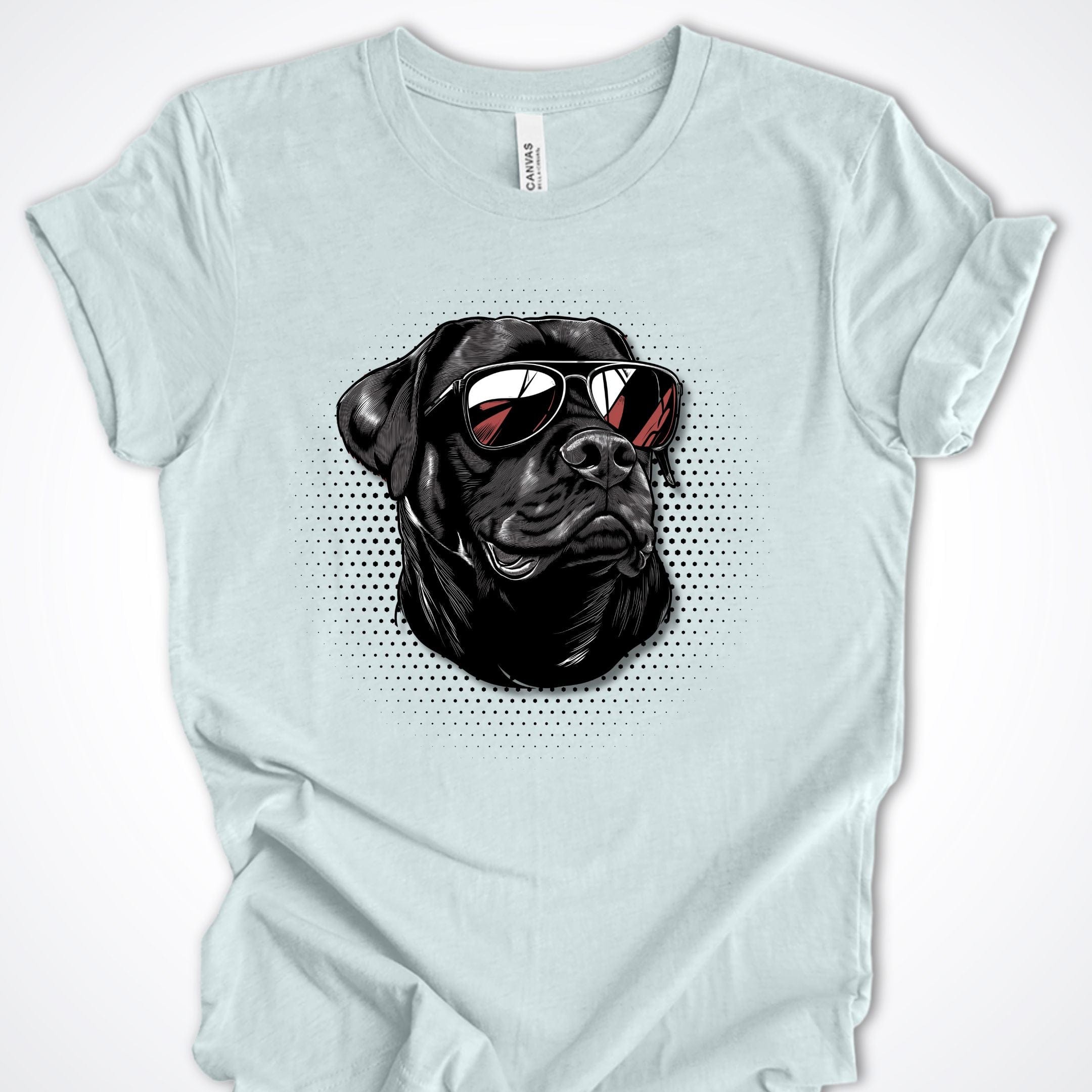 T-Shirt Heather Ice Blue / S Rottweiler Top Dog Premium Unisex T-Shirt ReallyintoDogs