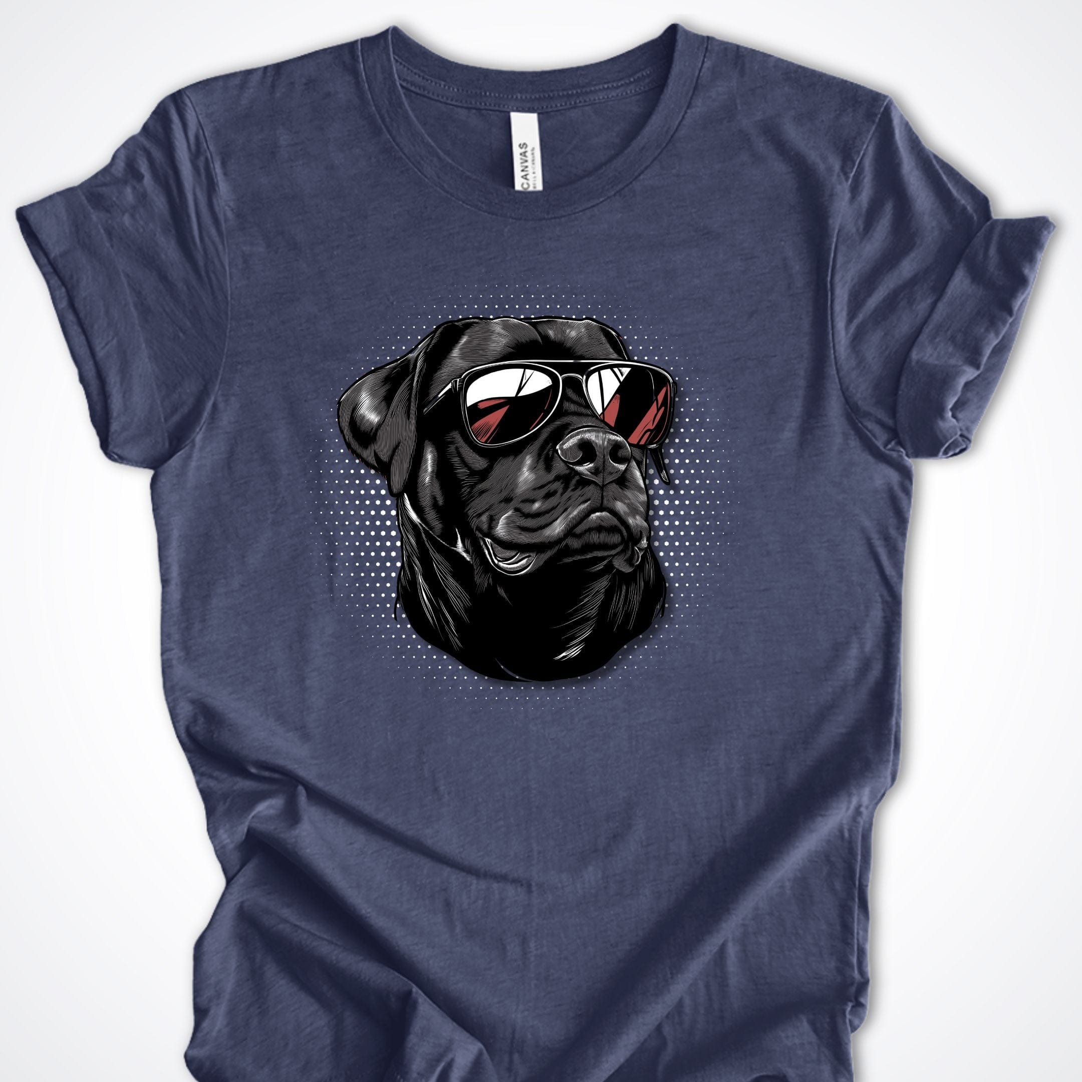 T-Shirt Heather Navy / S Rottweiler Top Dog Premium Unisex T-Shirt ReallyintoDogs