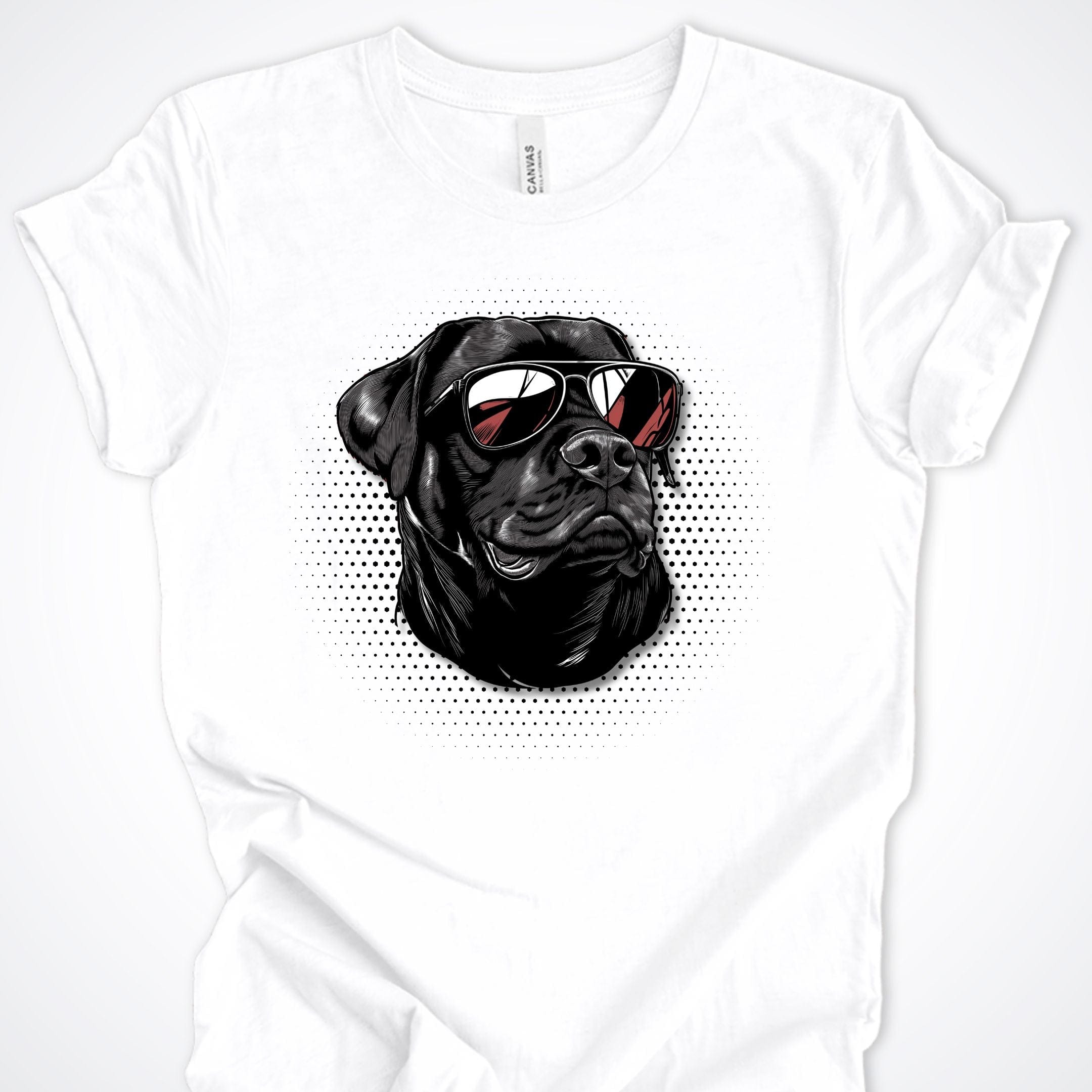 T-Shirt White / S Rottweiler Top Dog Premium Unisex T-Shirt ReallyintoDogs