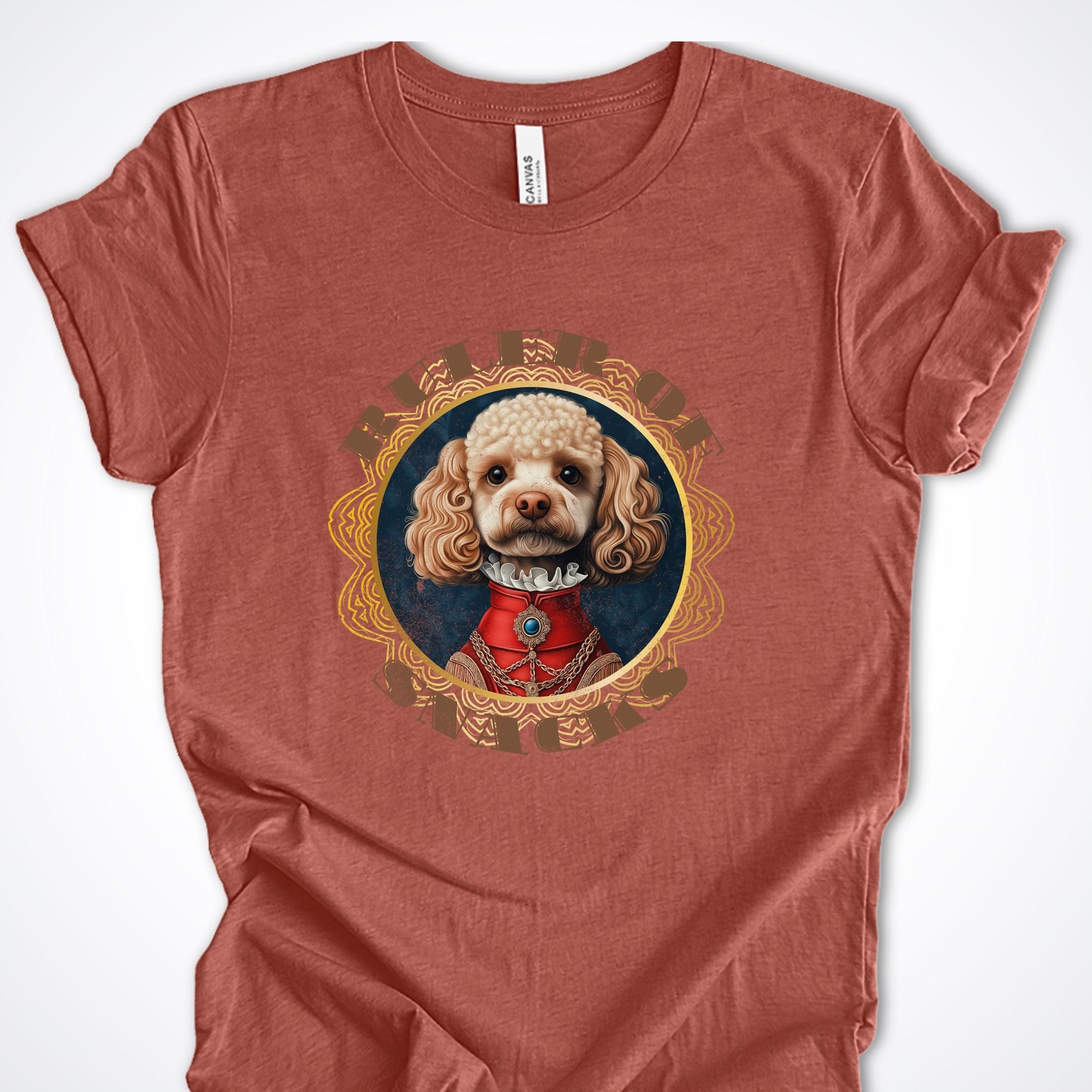 T-Shirt Heather Clay / S Ruler of Snacks Poodle Premium Unisex T-Shirt ReallyintoDogs