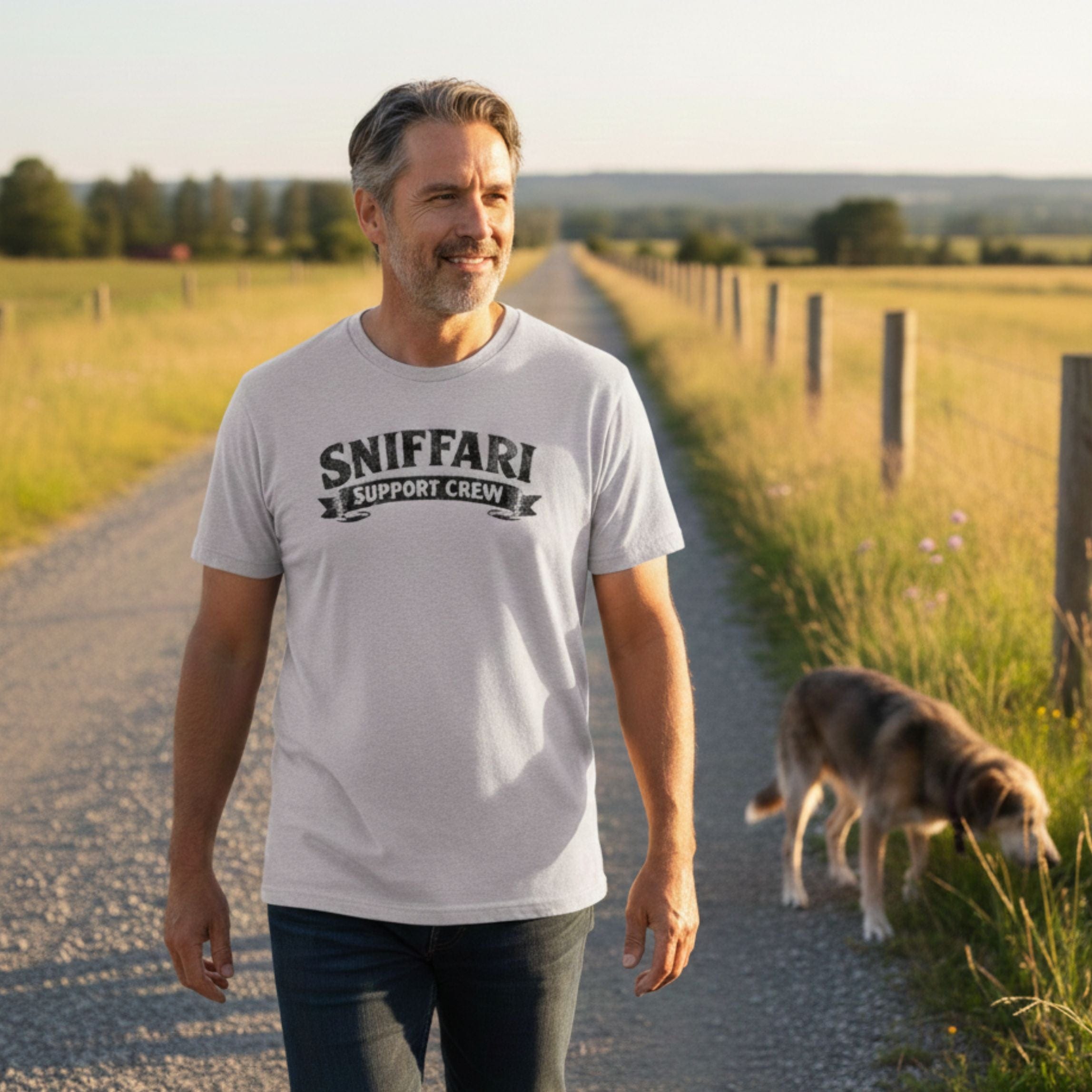 T-Shirt Sniffari Banner T-Shirt ReallyintoDogs