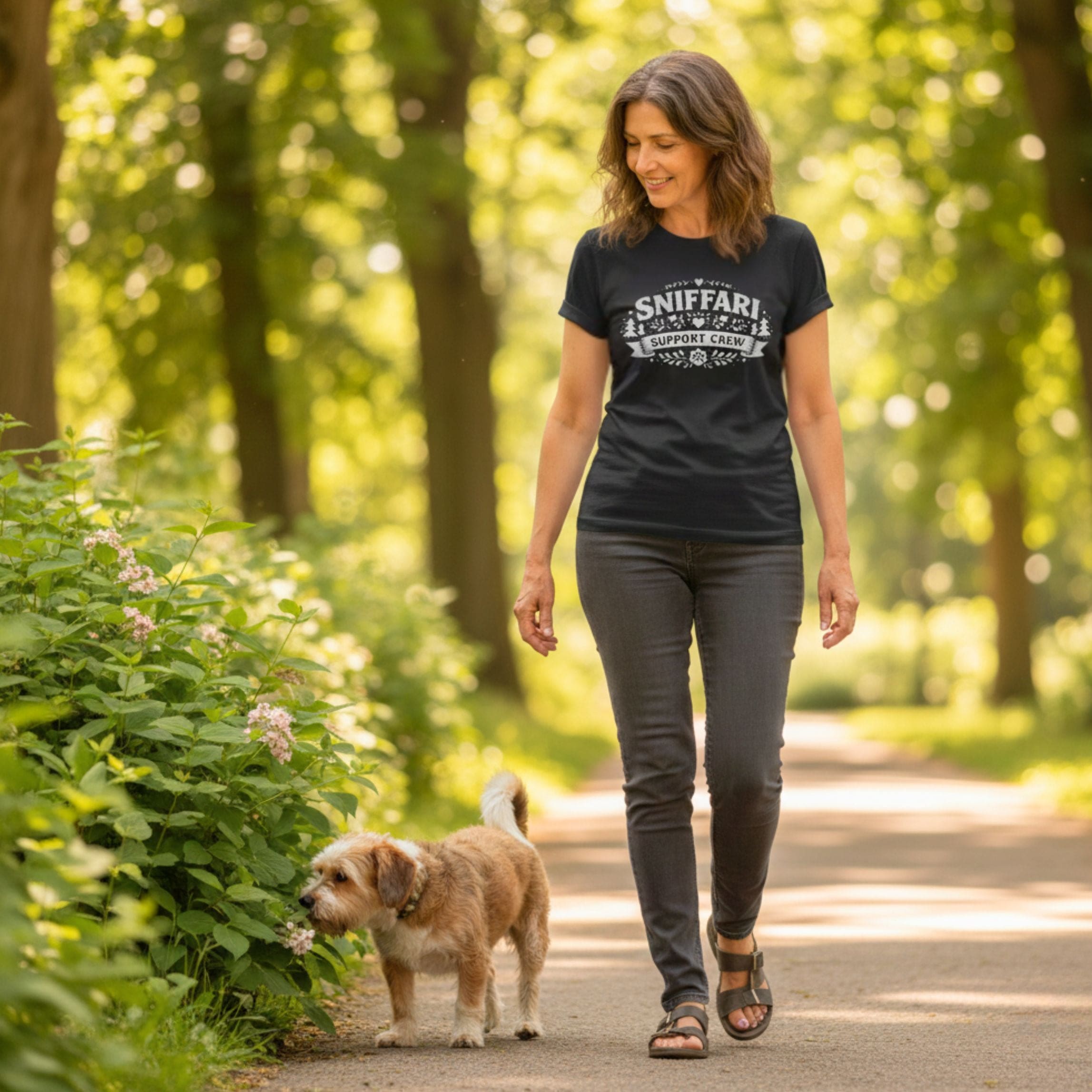 T-Shirt Sniffari Embellished T-Shirt ReallyintoDogs