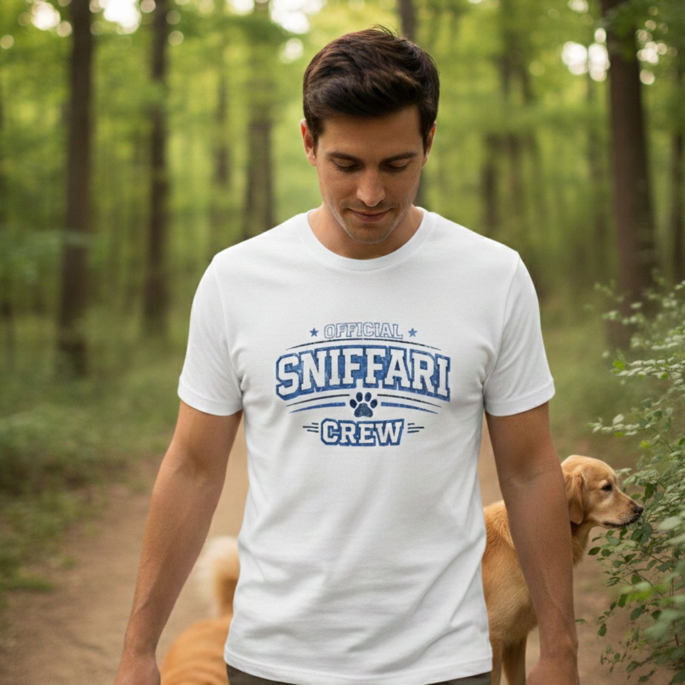 T-Shirt Sniffari University T-Shirt ReallyintoDogs