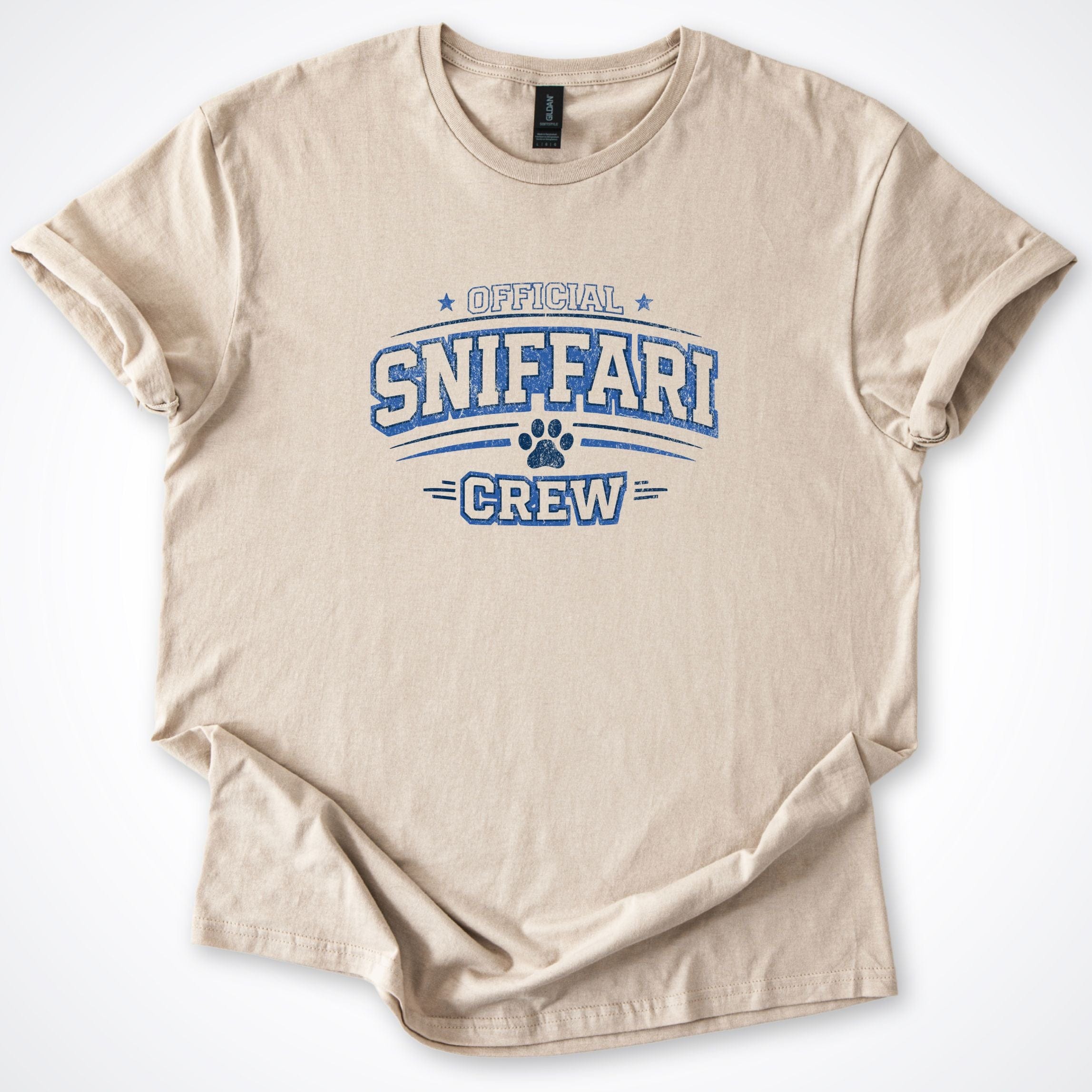 T-Shirt Sand / S Sniffari University T-Shirt ReallyintoDogs
