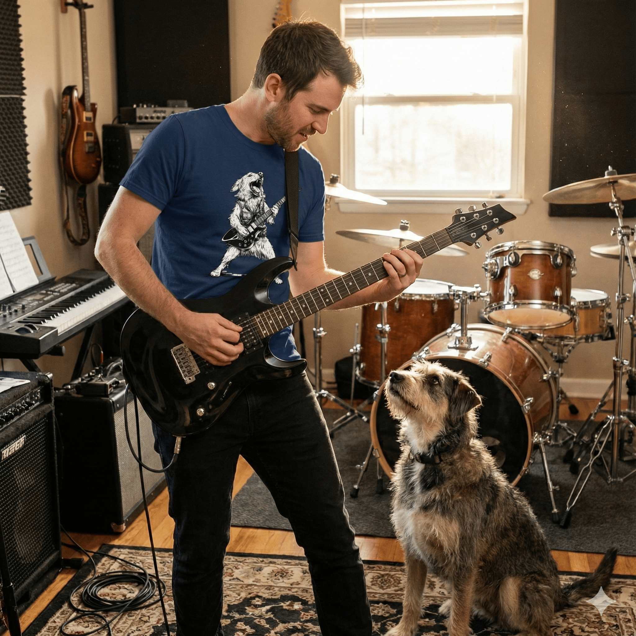 T-Shirt So Extra Rocker Dog T-Shirt ReallyintoDogs