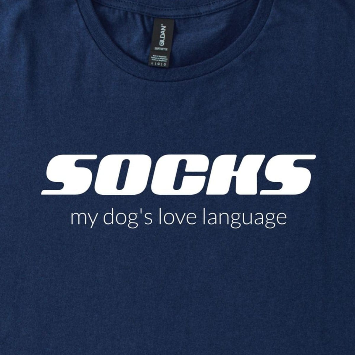 T-Shirt Socks My Dog's Love Language Classic T-Shirt ReallyintoDogs