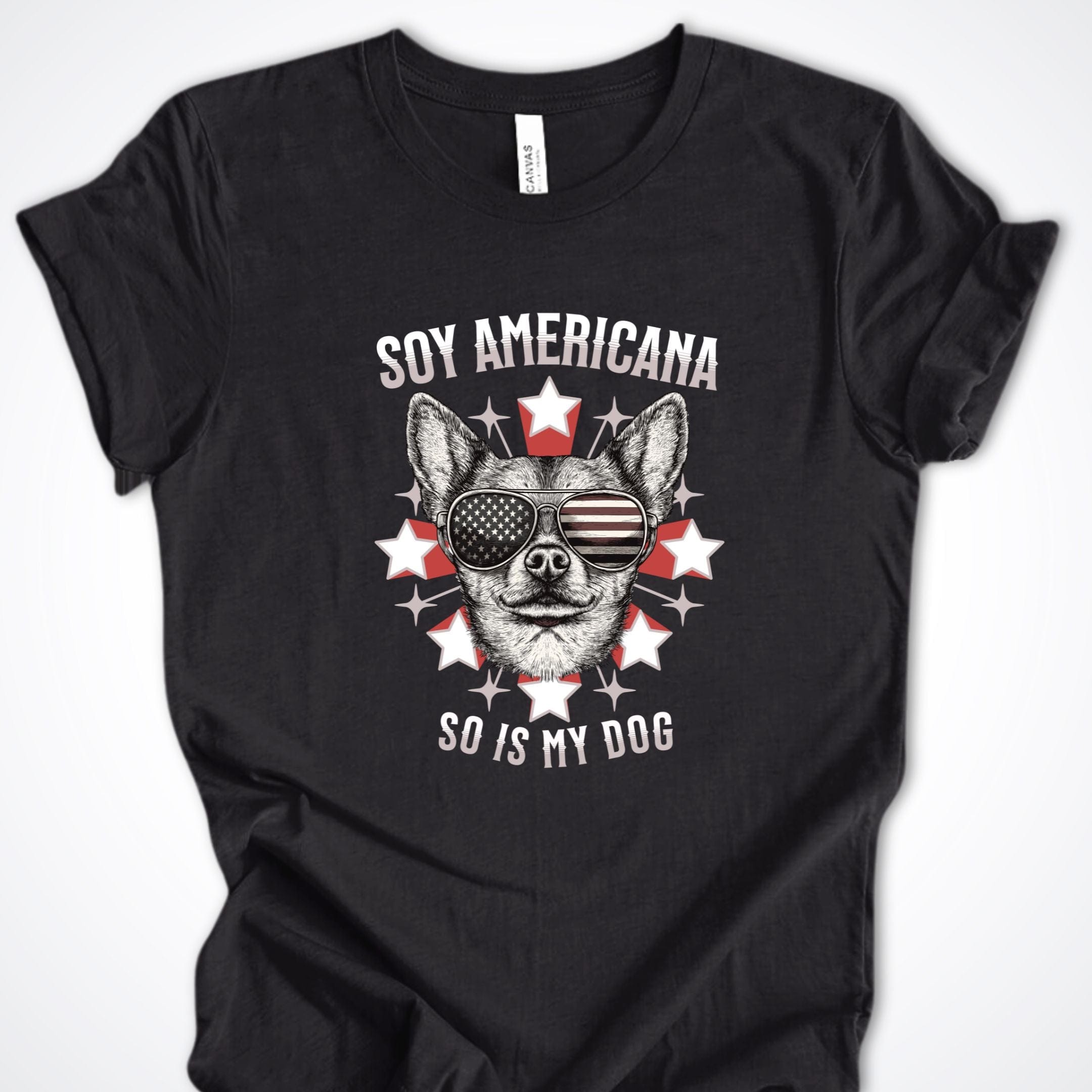 T-Shirt Black Heather / S Soy Americana So Is My Dog ReallyintoDogs