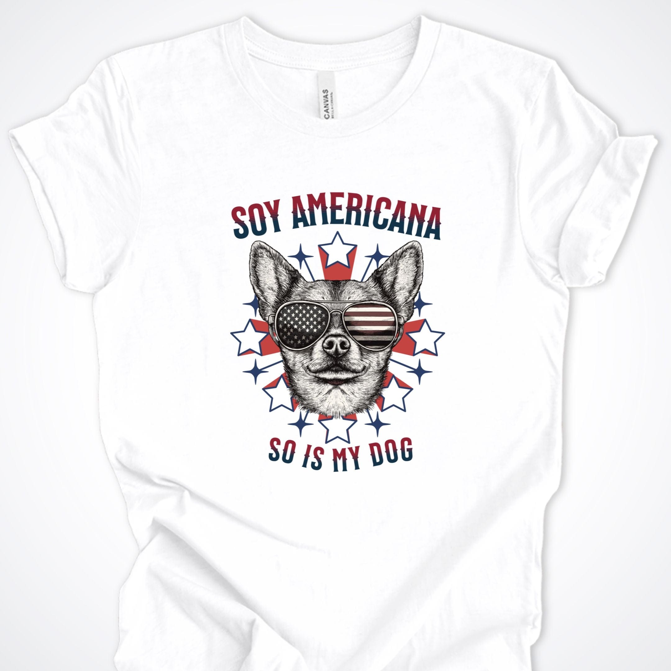 T-Shirt White / S Soy Americana So Is My Dog ReallyintoDogs