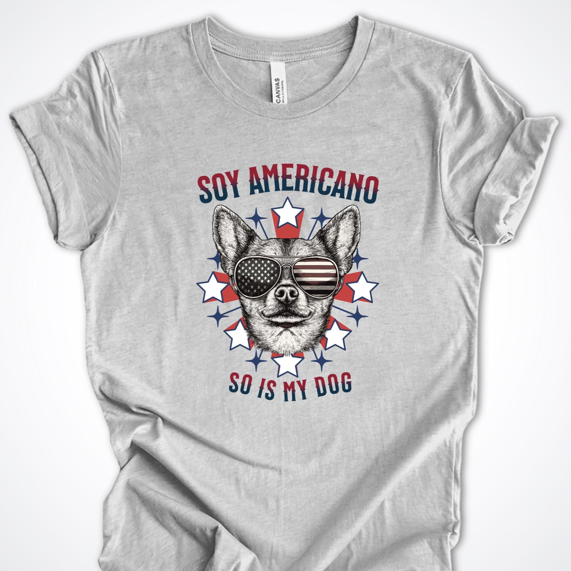 T-Shirt Athletic Heather / S Soy Americano So Is My Dog ReallyintoDogs