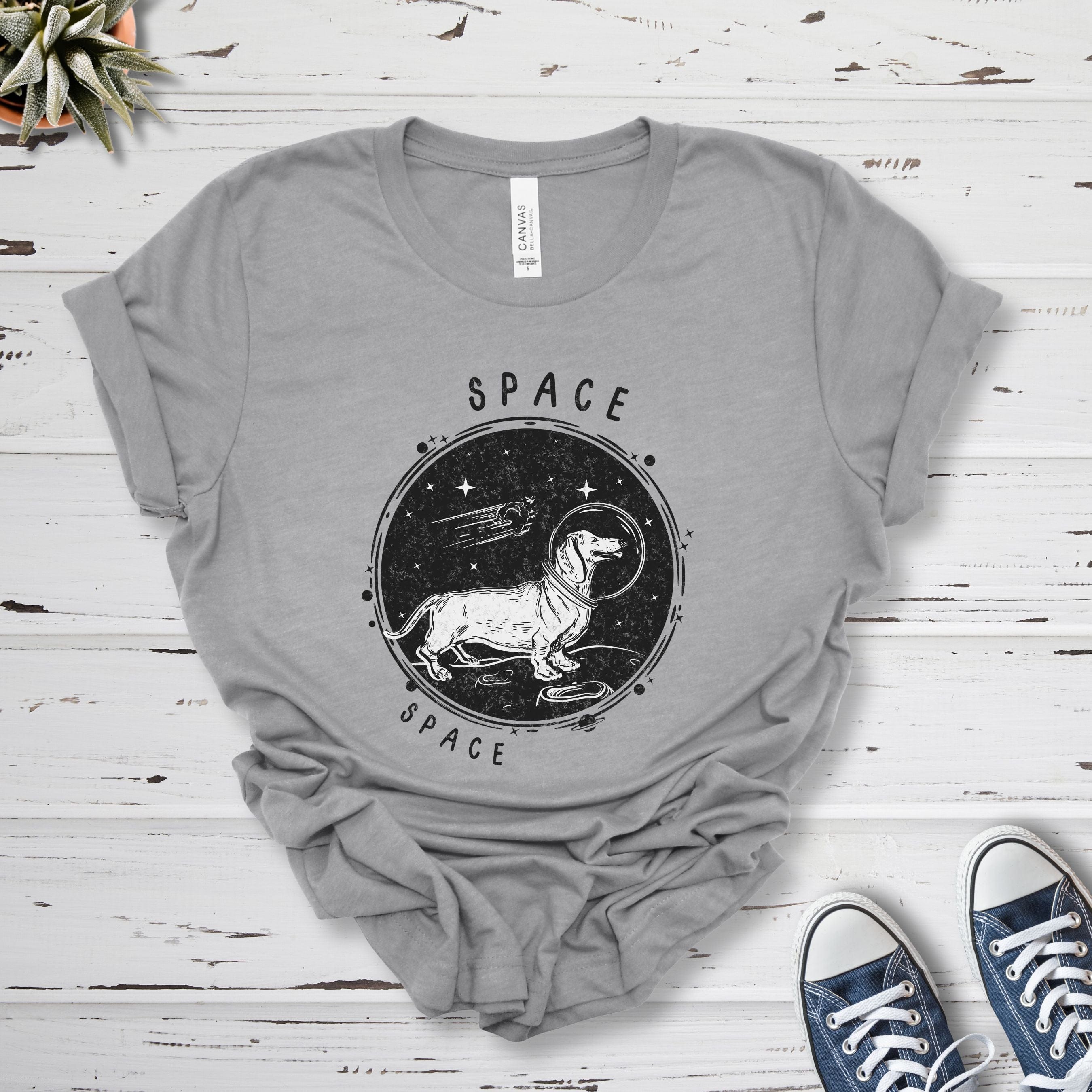 T-Shirt Athletic Heather / S Space Premium Unisex T-Shirt --reallyintothat