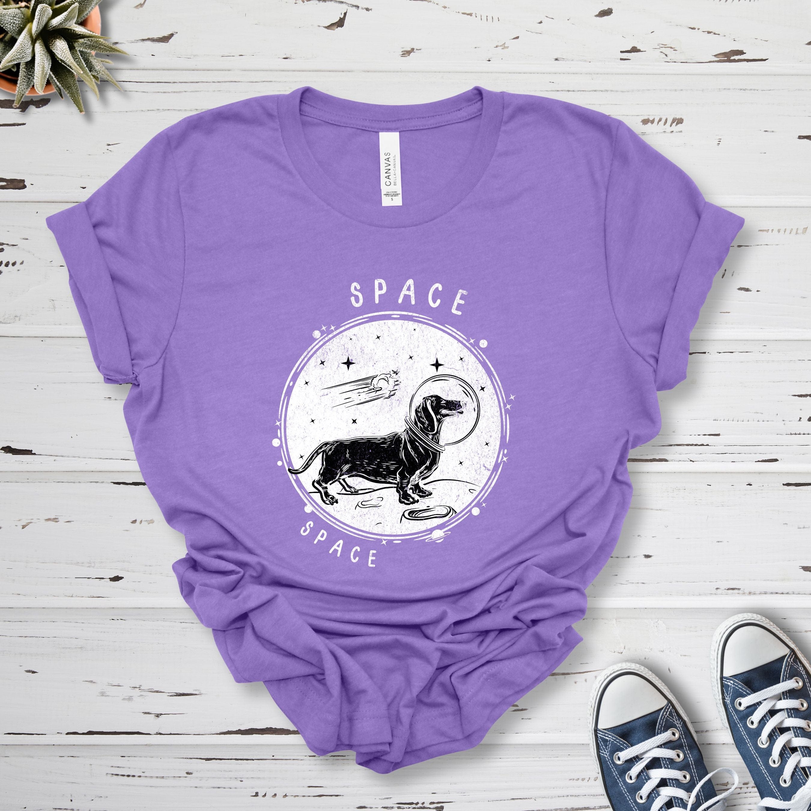 T-Shirt Heather Team Purple / S Space Premium Unisex T-Shirt --reallyintothat