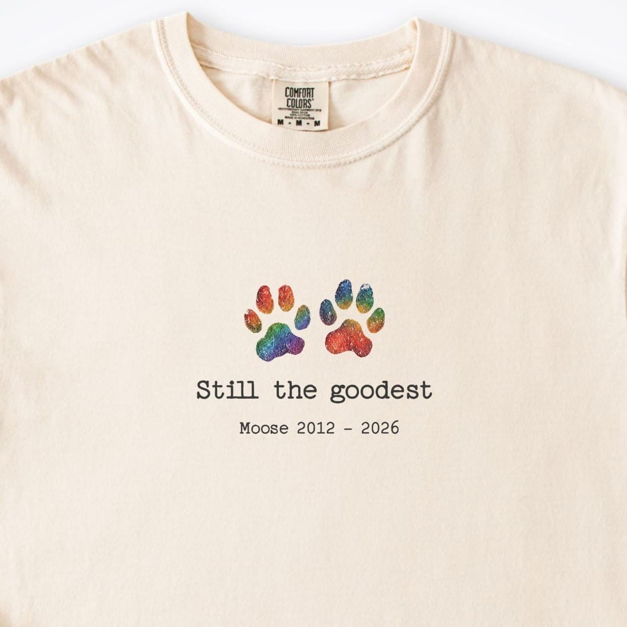 T-Shirt Still The Goodest - Personalized Memorial Premium T-Shirt ReallyintoDogs