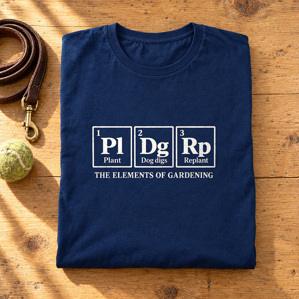The Elements Of Gardening Navy folded