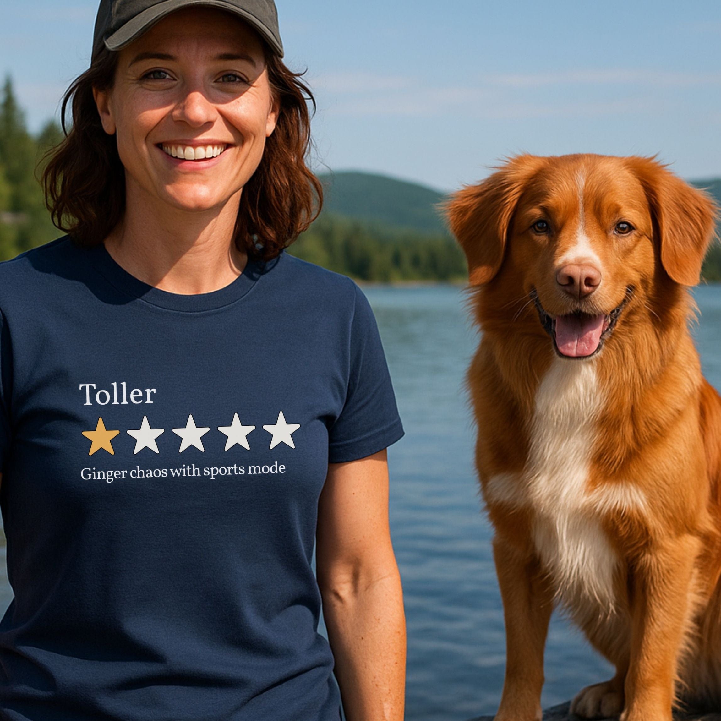 T-Shirt Toller One Star Review T-Shirt ReallyintoDogs