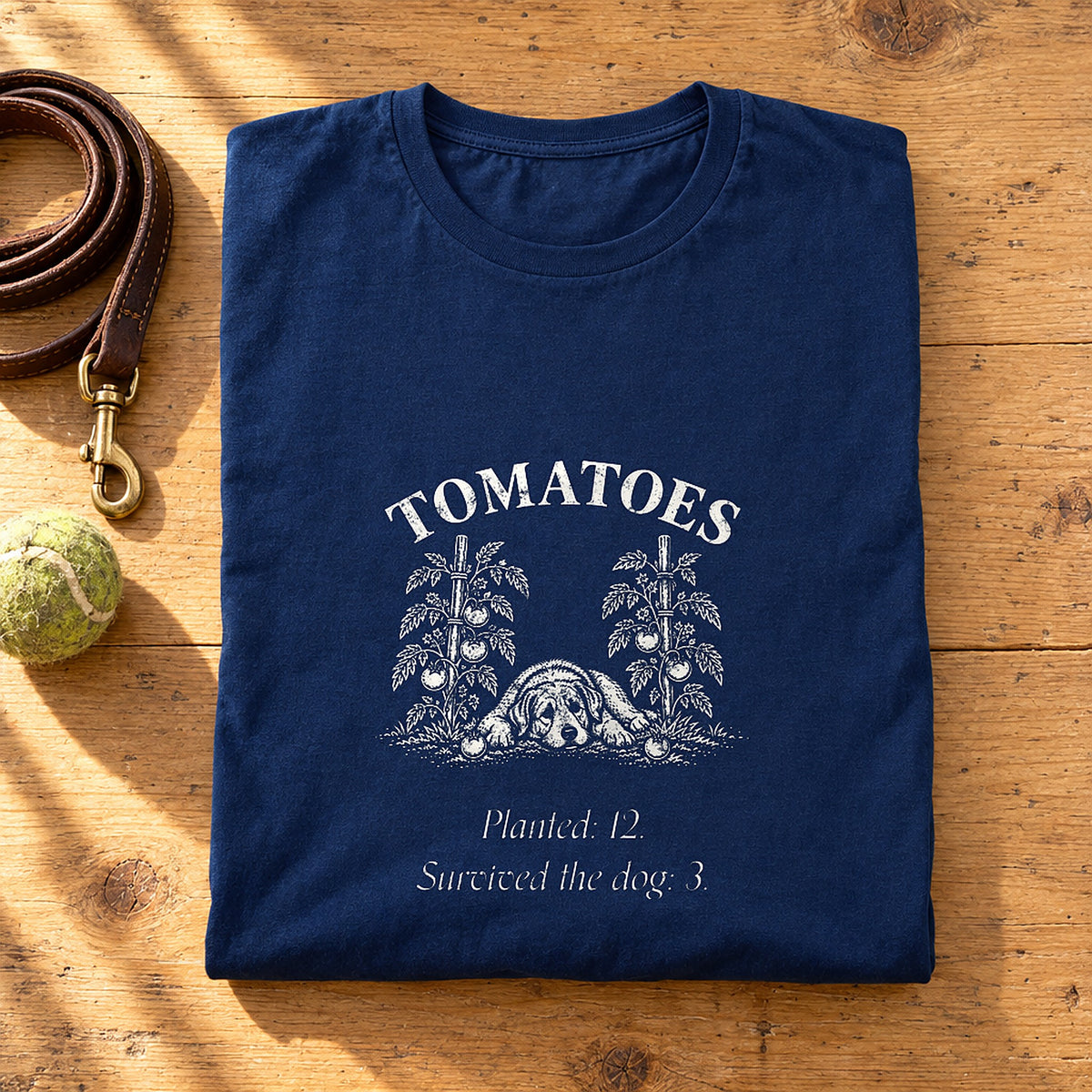 Tomatoes. Arch Navy folded