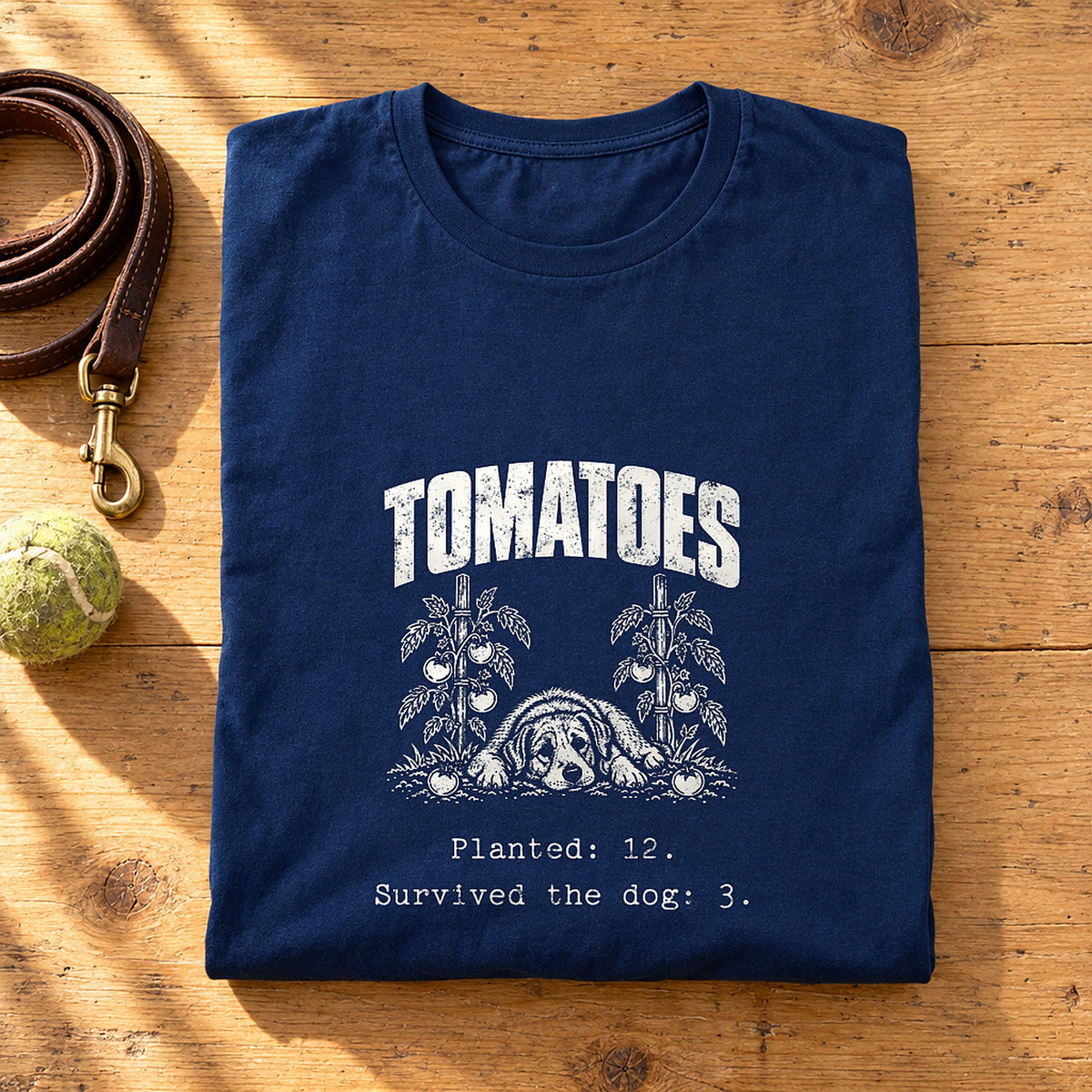 Tomatoes Navy folded