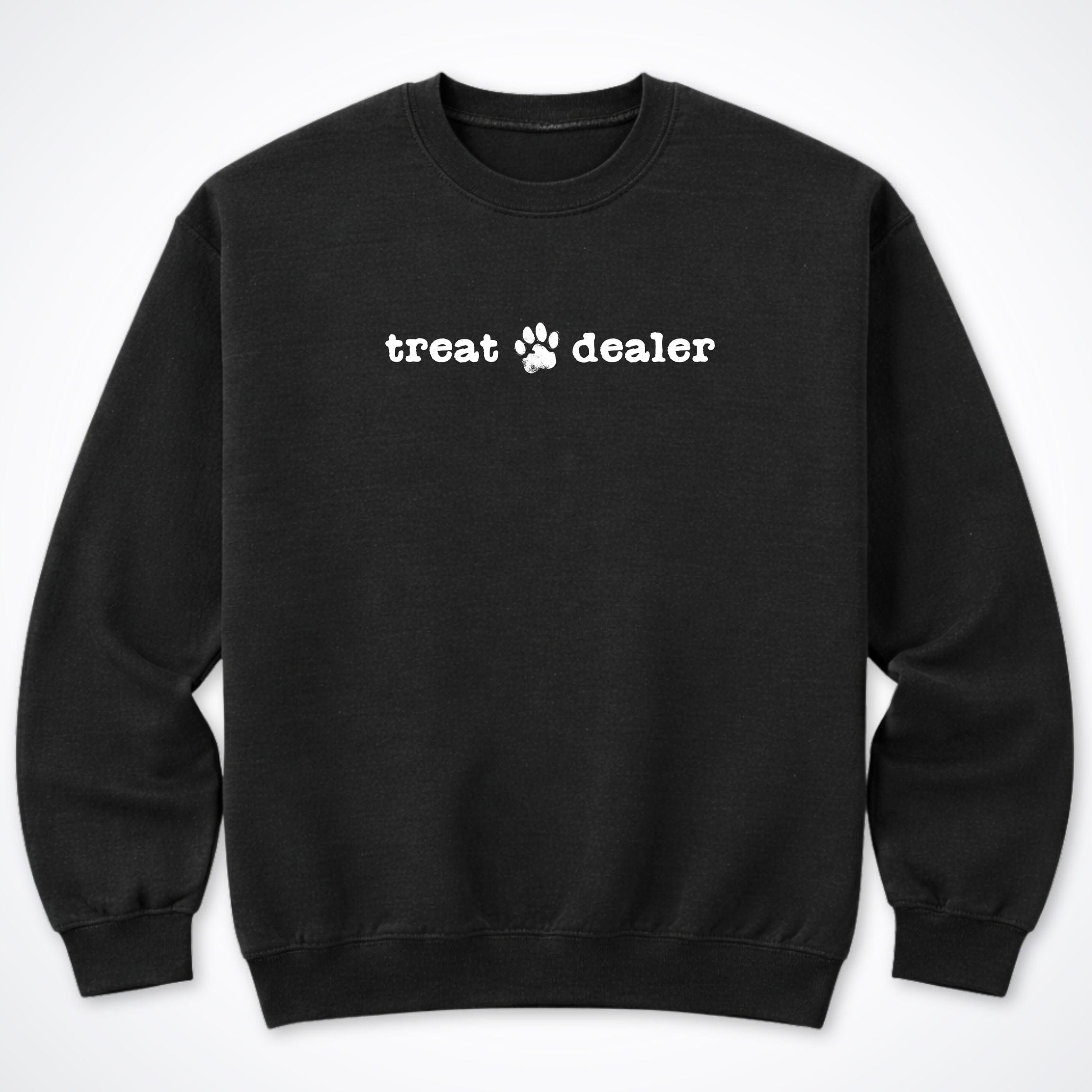 Sweatshirt S / Black Treat Dealer Crewneck Sweatshirt ReallyintoDogs