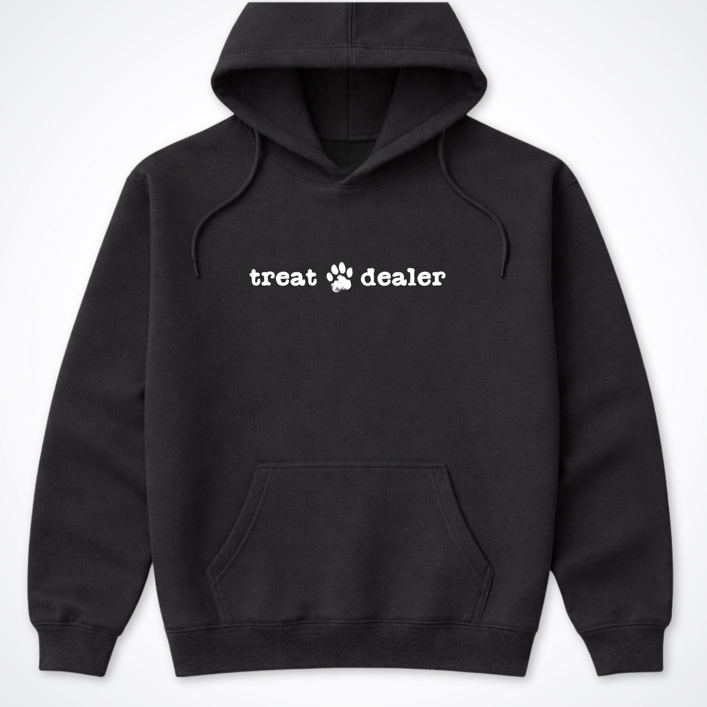 Hoodie Black / S Treat Dealer Hooded Sweatshirt ReallyintoDogs