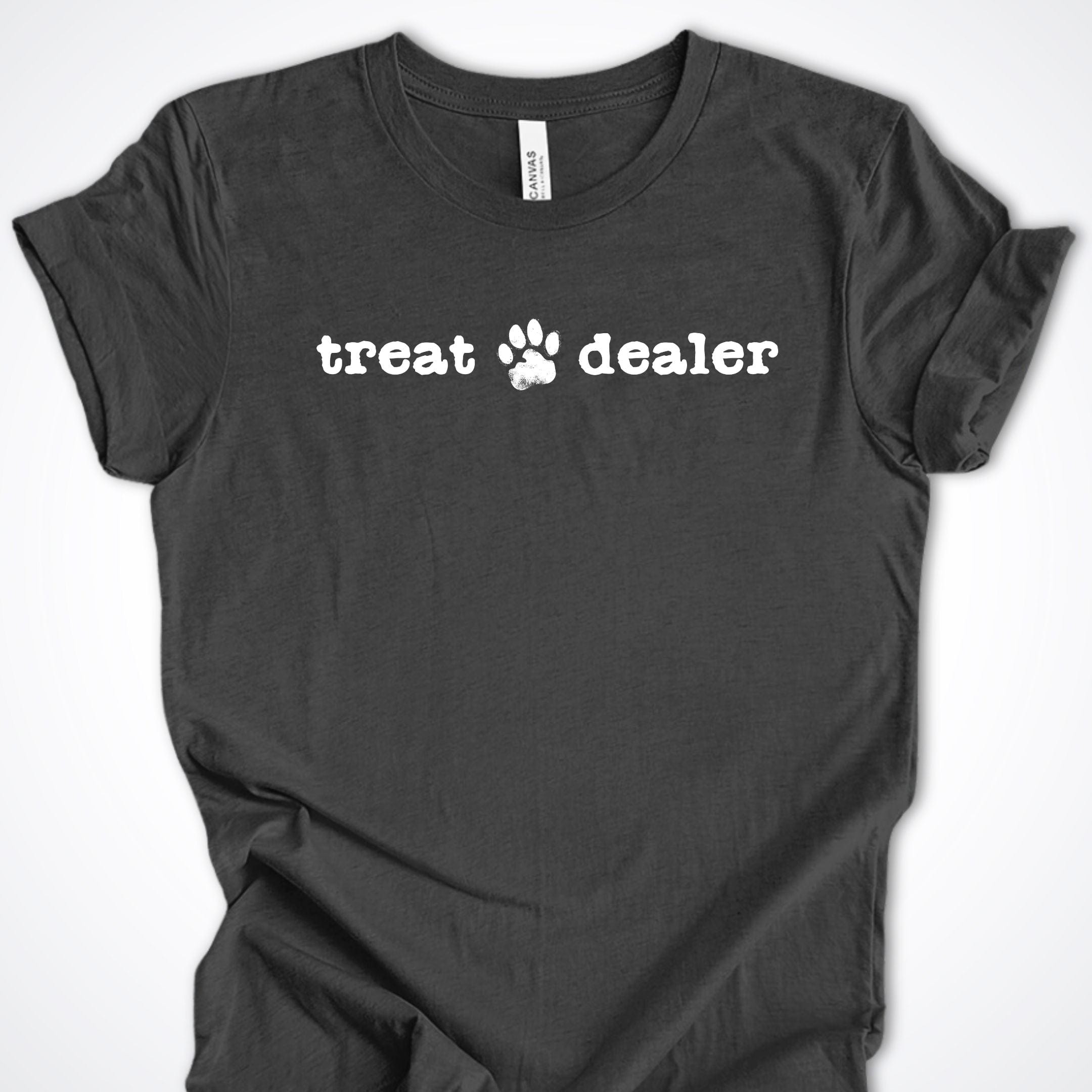 T-Shirt Dark Grey Heather / S Treat Dealer Premium Unisex T-Shirt ReallyintoDogs