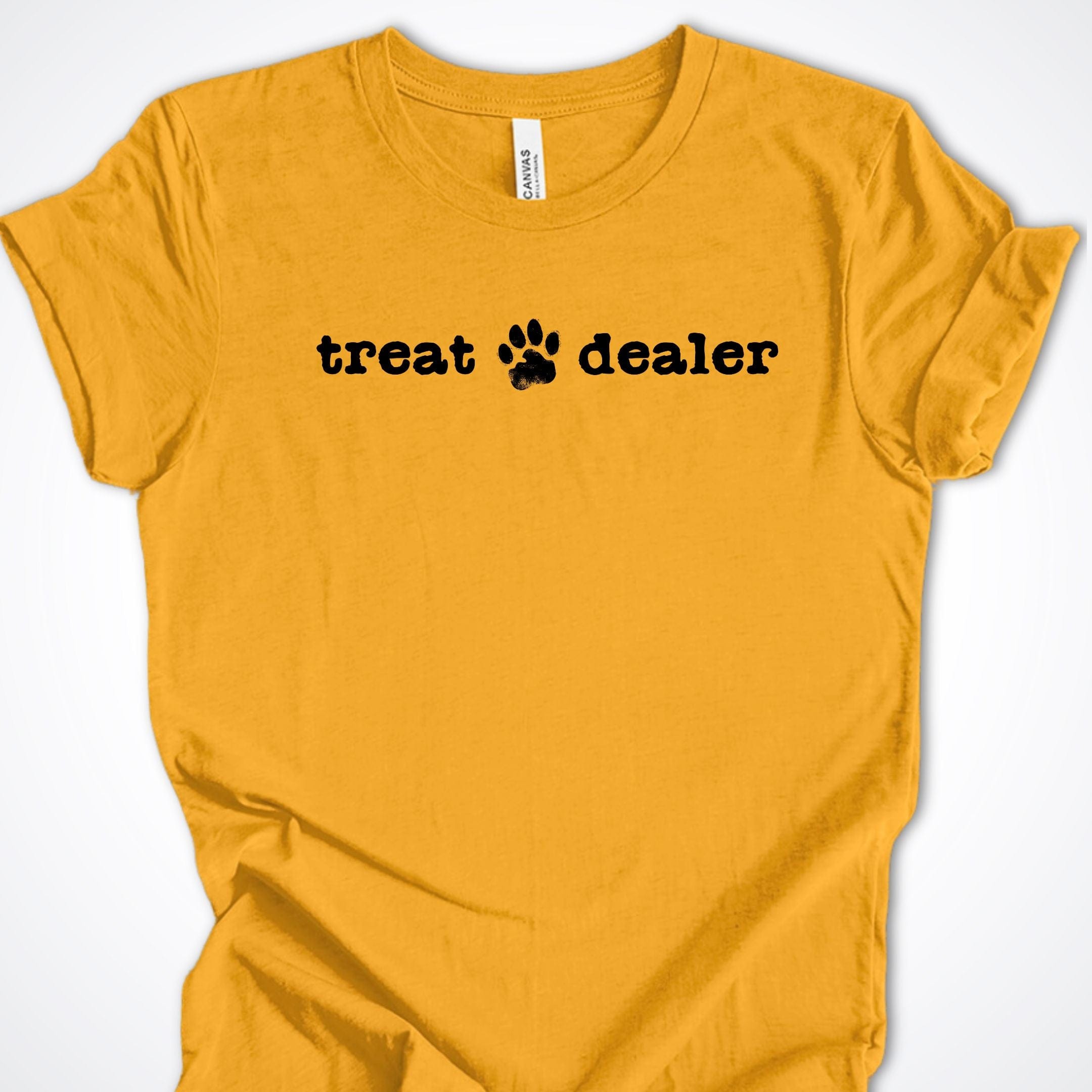 T-Shirt Gold / S Treat Dealer Premium Unisex T-Shirt ReallyintoDogs