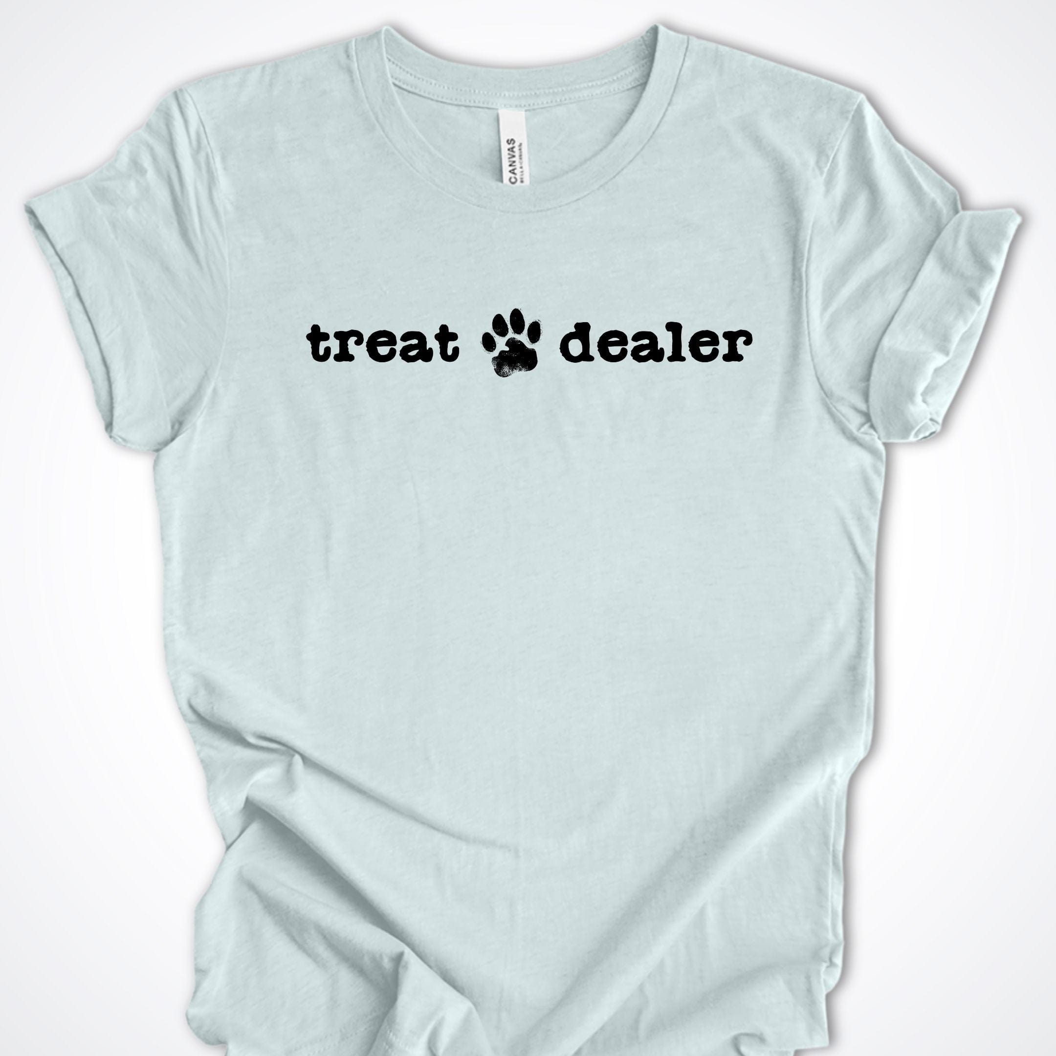 T-Shirt Heather Ice Blue / S Treat Dealer Premium Unisex T-Shirt ReallyintoDogs