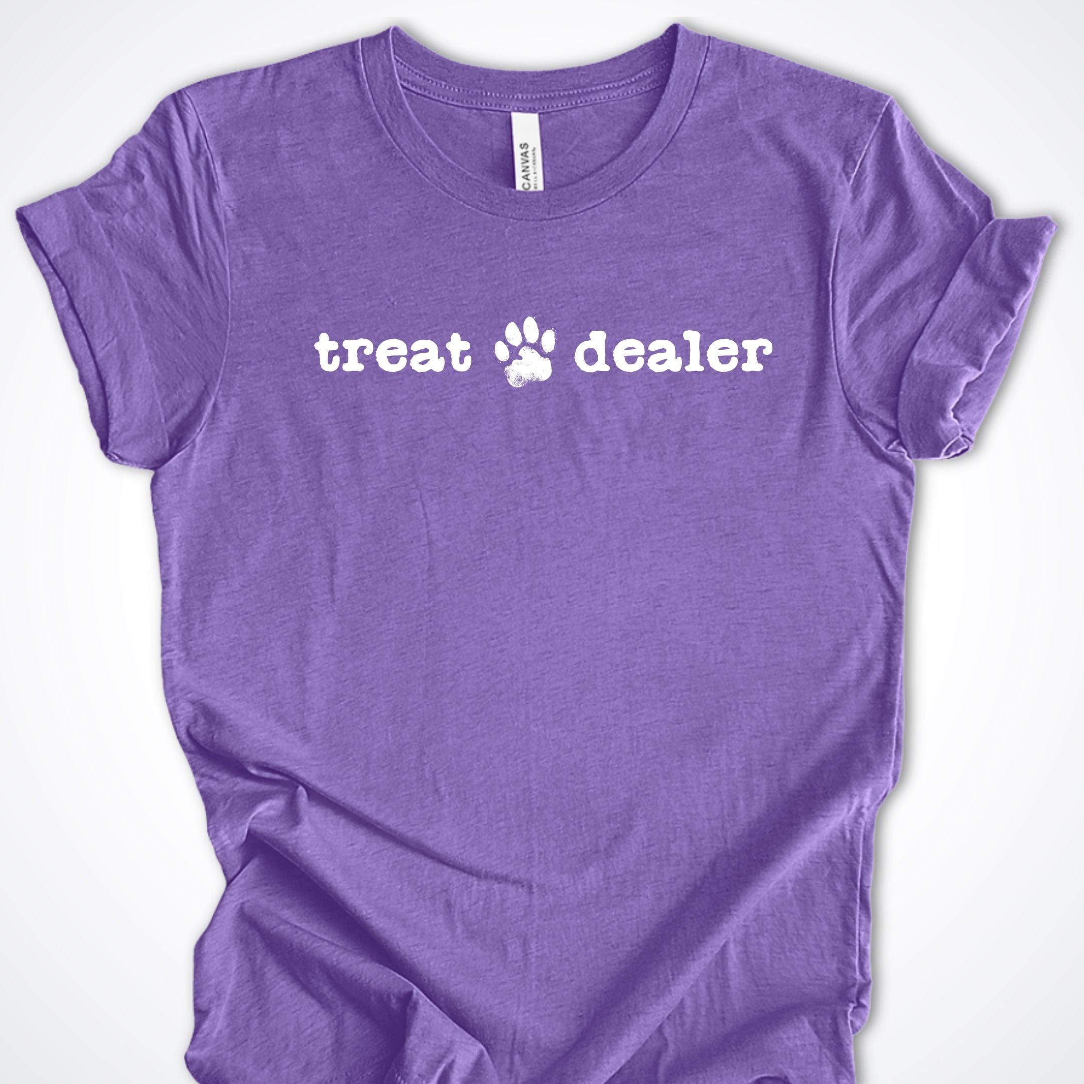 T-Shirt Heather Team Purple / S Treat Dealer Premium Unisex T-Shirt ReallyintoDogs