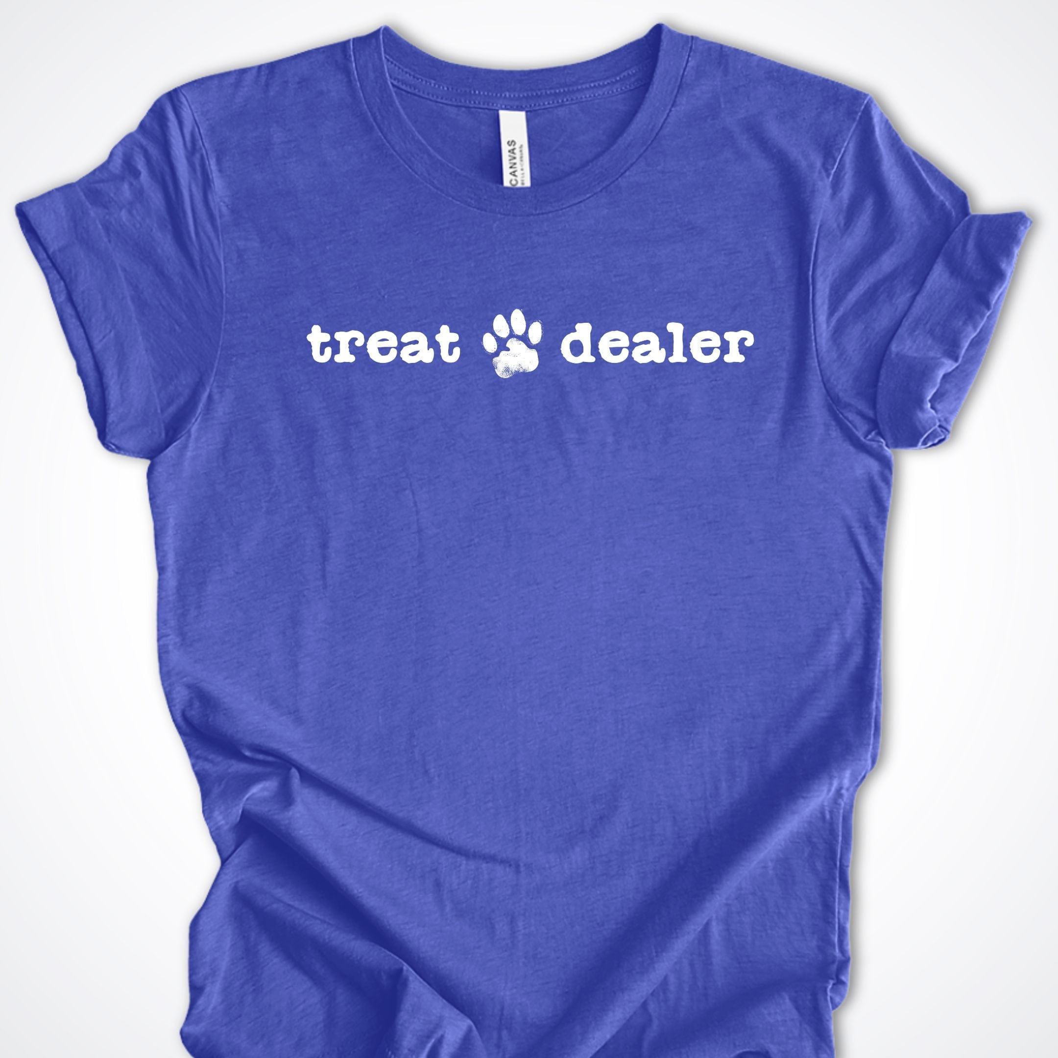 T-Shirt Heather True Royal / S Treat Dealer Premium Unisex T-Shirt ReallyintoDogs