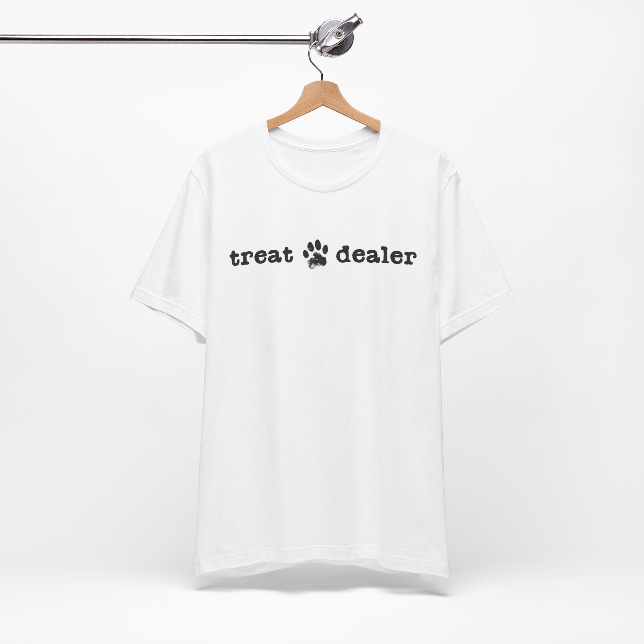 T-Shirt Treat Dealer Premium Unisex Tee - Fun Casual Wear for Dog Lovers --reallyintothat