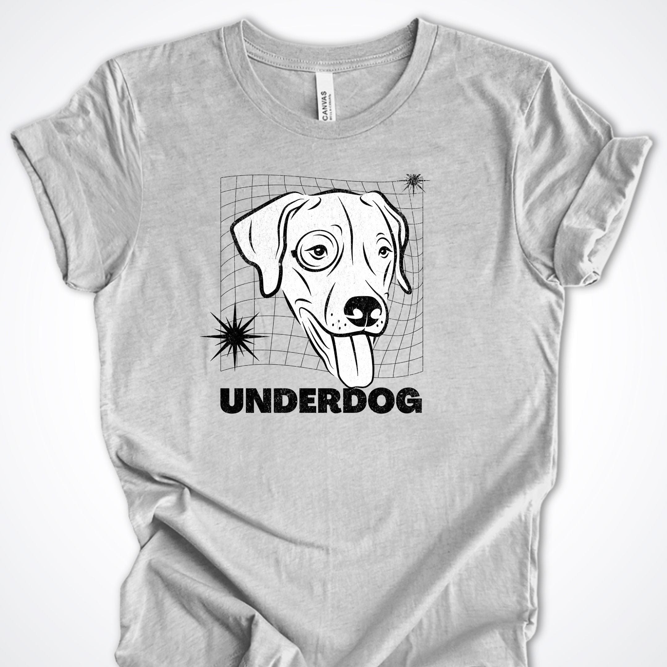 T-Shirt Athletic Heather / S Underdog Premium Unisex T-Shirt ReallyintoDogs