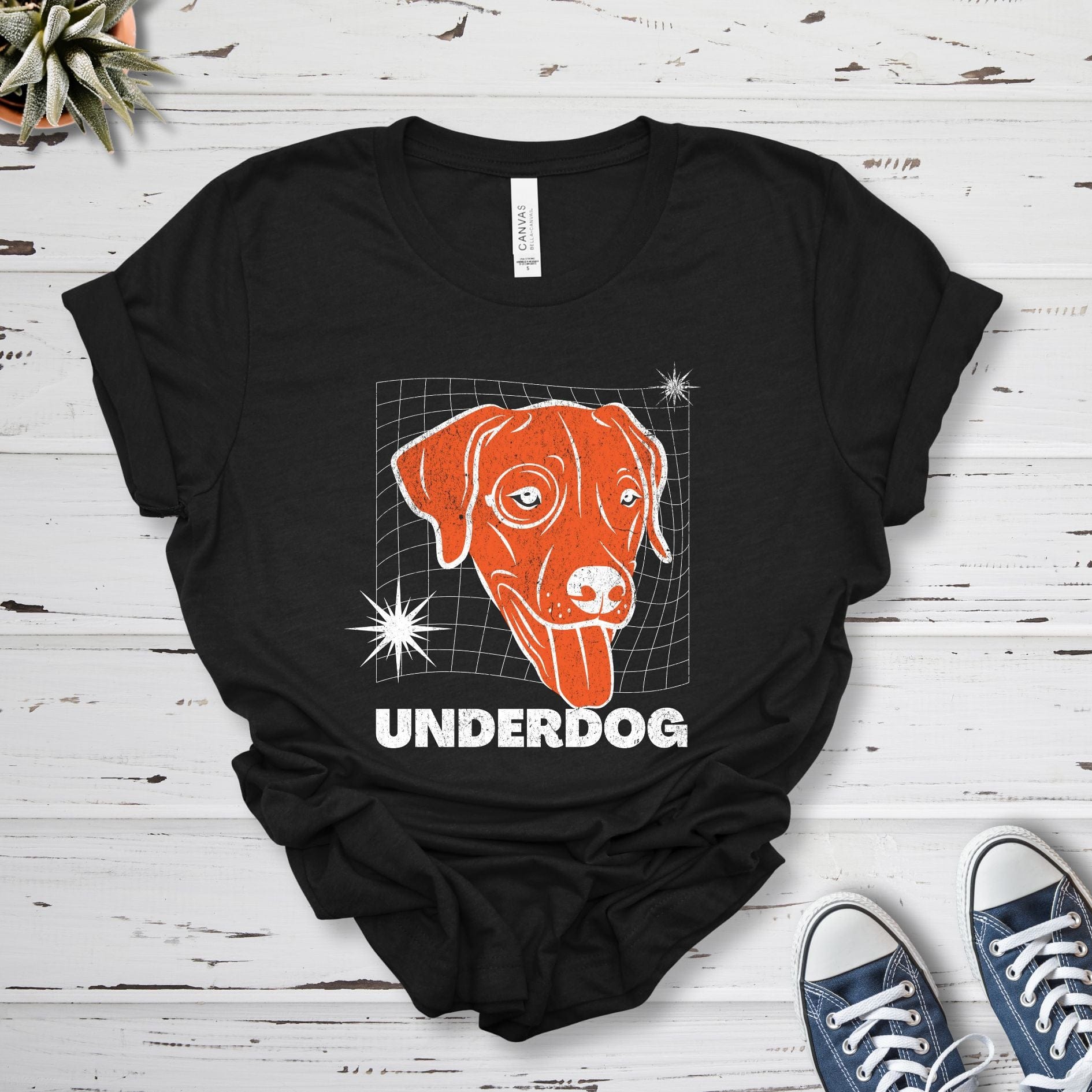 T-Shirt Black Heather / S Underdog Premium Unisex T-Shirt --reallyintothat