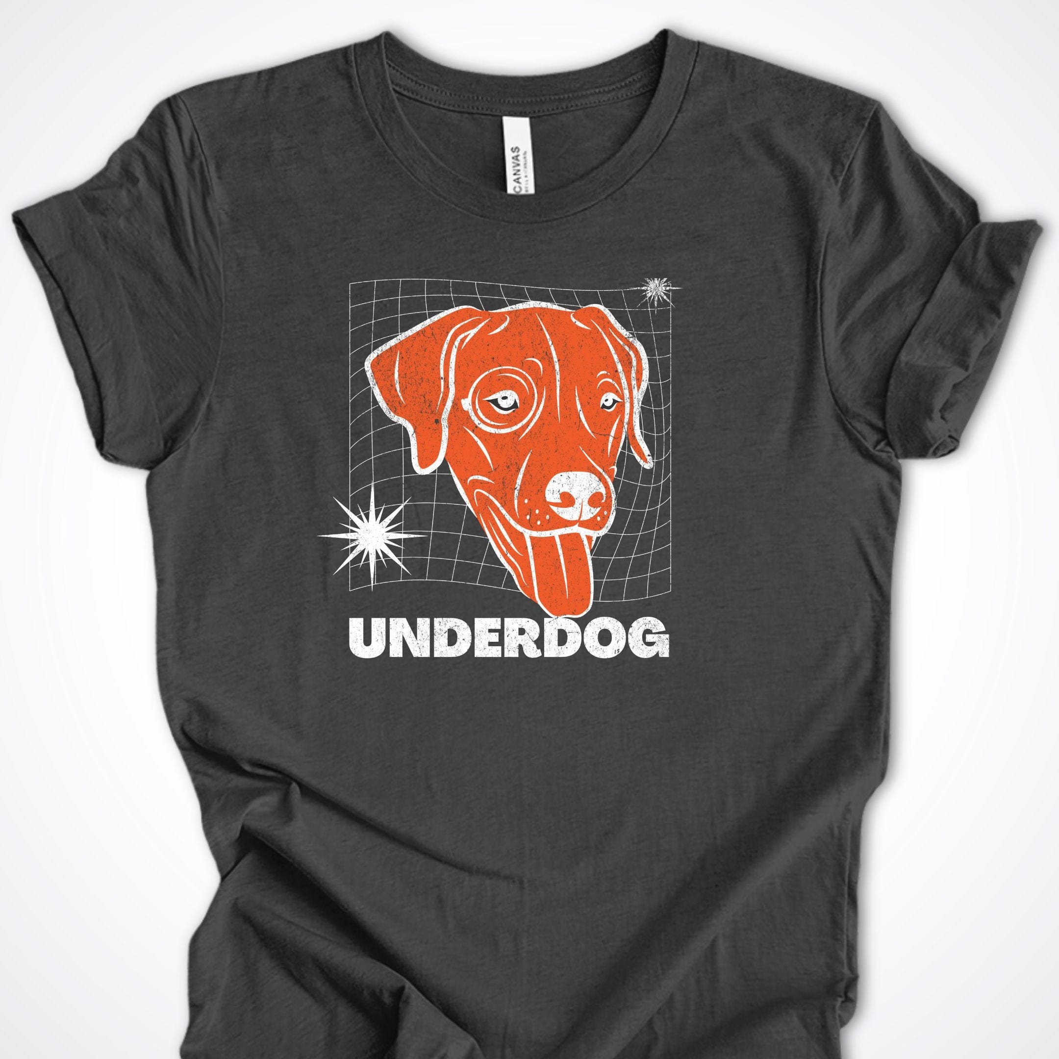 T-Shirt Dark Grey Heather / S Underdog Premium Unisex T-Shirt ReallyintoDogs