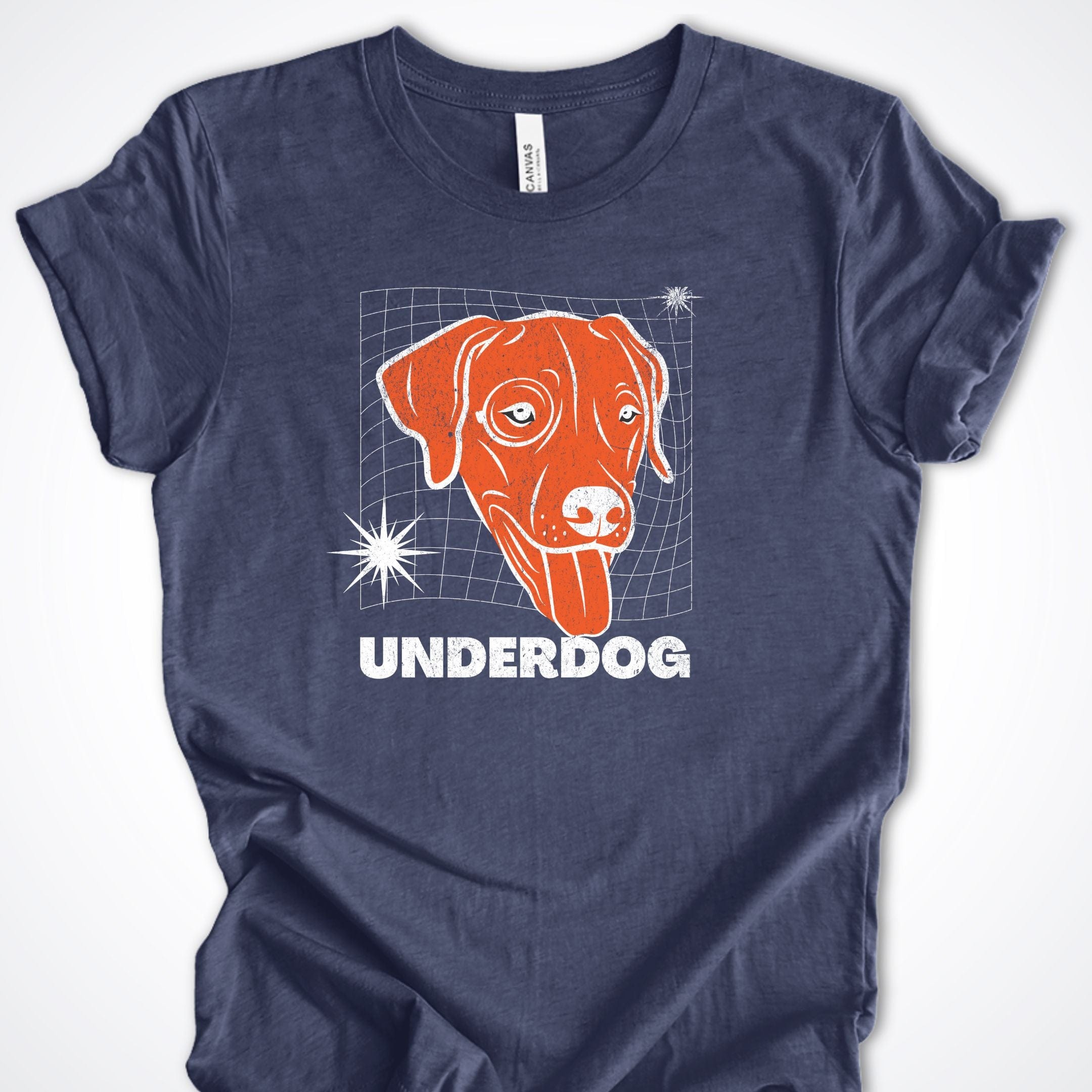 T-Shirt Heather Navy / S Underdog Premium Unisex T-Shirt ReallyintoDogs