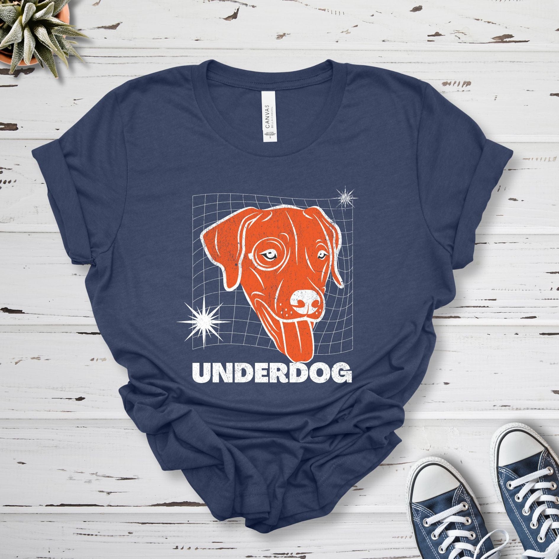 T-Shirt Heather Navy / S Underdog Premium Unisex T-Shirt --reallyintothat