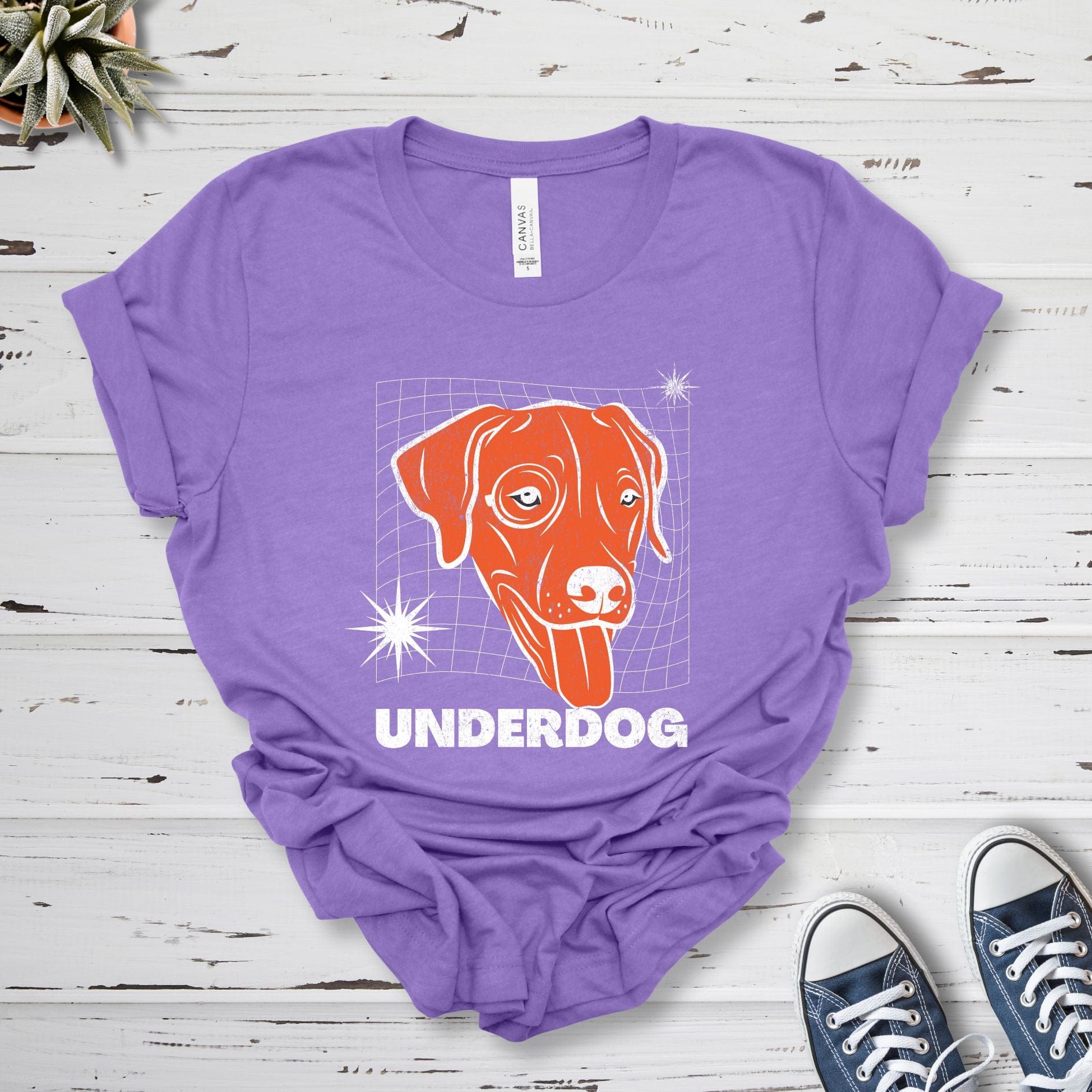 T-Shirt Heather Team Purple / S Underdog Premium Unisex T-Shirt --reallyintothat